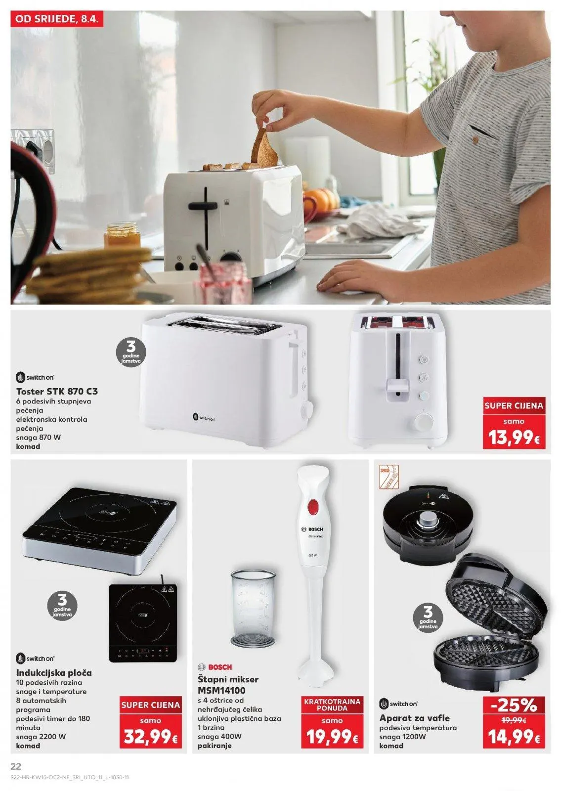 Katalog Kaufland katalog do 14.04.2026 od 8. travnja do 14. travnja 2026. - Pregled Stranica 22