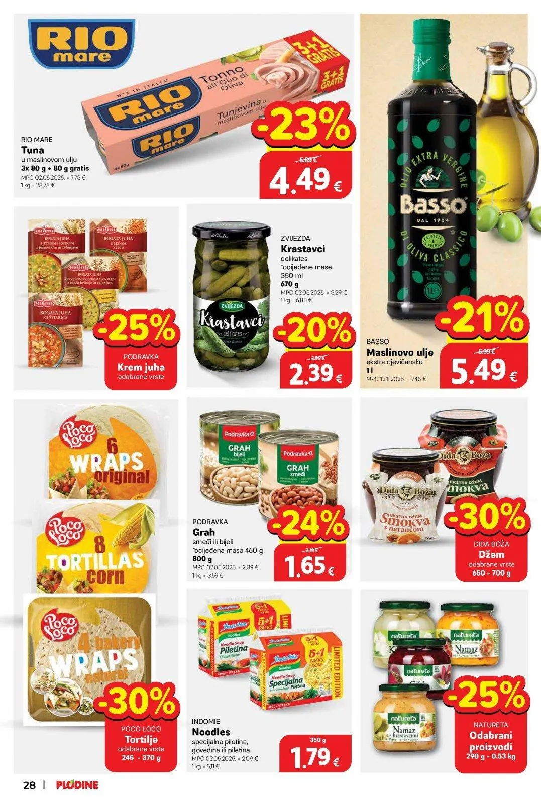 Katalog Plodine katalog do 02.06.2026 od 28. svibnja do 2. lipnja 2026. - Pregled Stranica 28