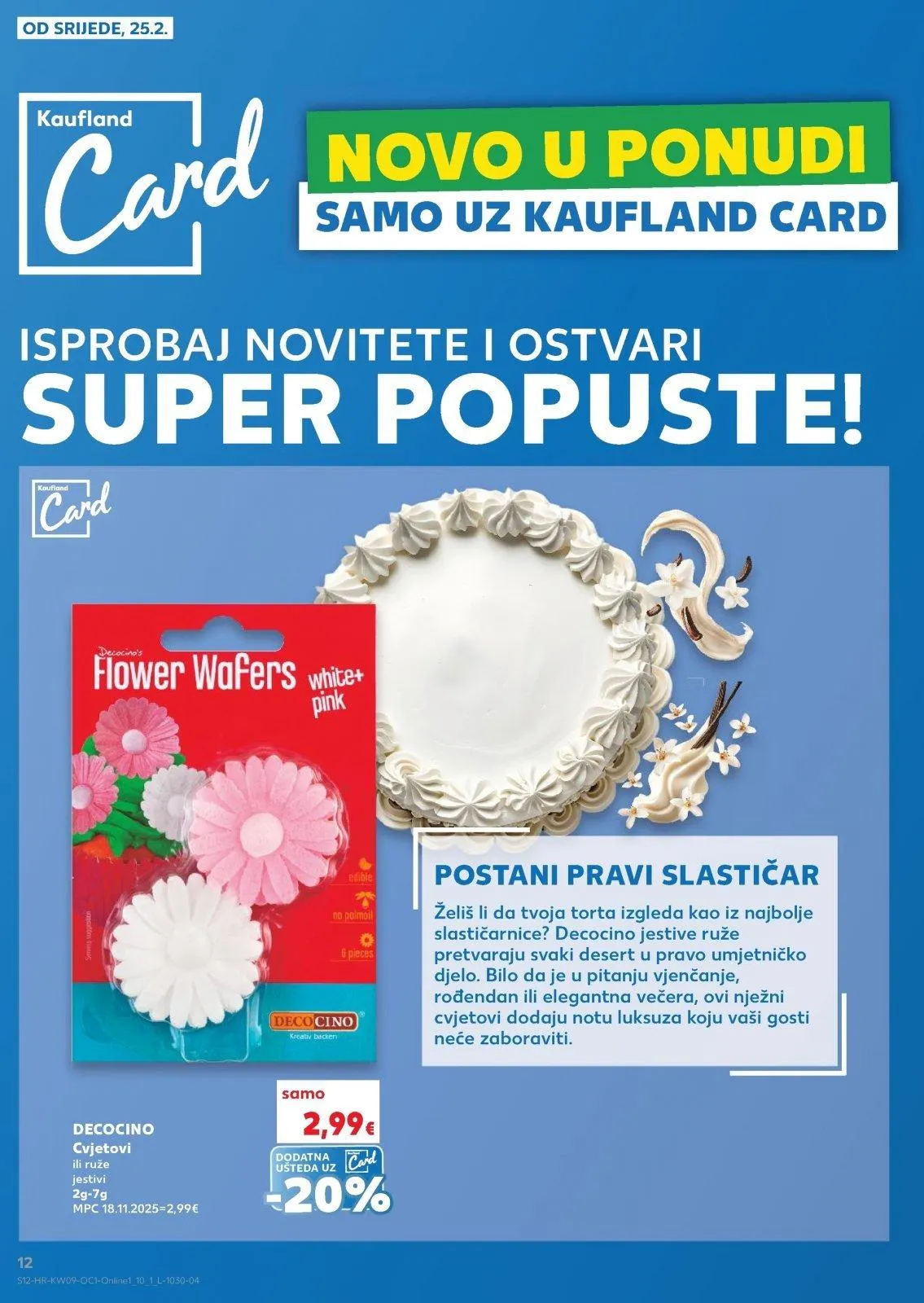 Katalog Kaufland katalog do 03.03.2026 od 25. veljače do 3. ožujka 2026. - Pregled Stranica 12