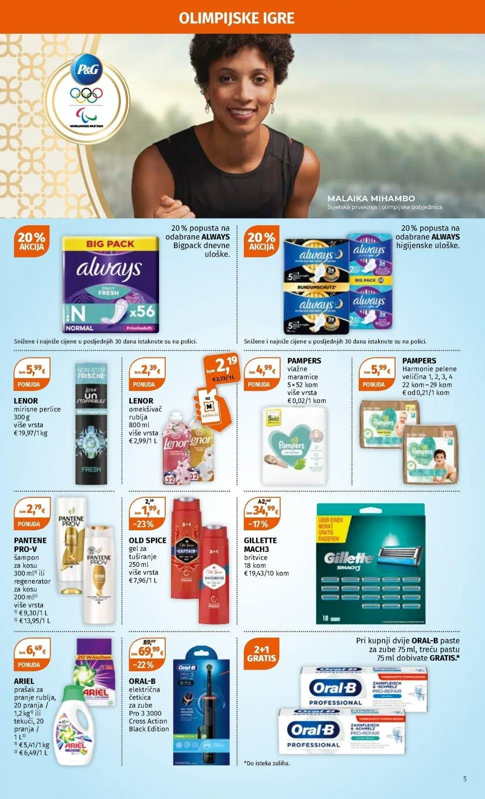 Katalog Müller katalog do 20.07.2024 od 13. srpnja do 20. srpnja 2024. - Pregled Stranica 5