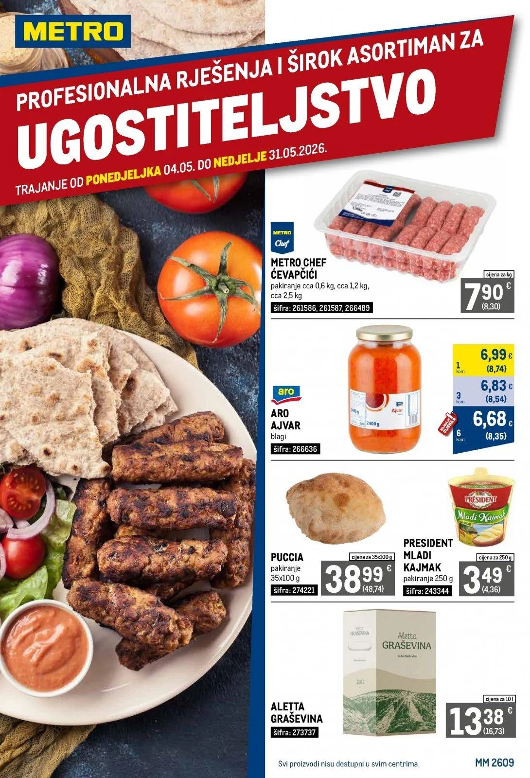 Katalog Metro katalog do 01.06.2026 od 8. svibnja do 1. lipnja 2026. - Pregled Stranica 1