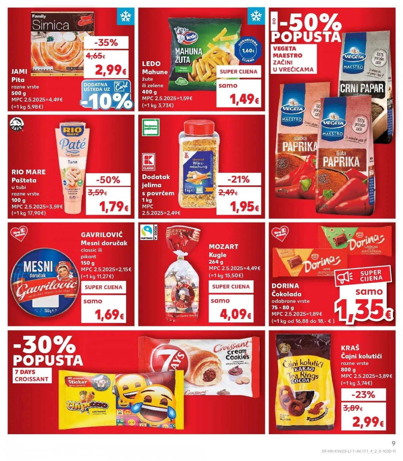 Katalog Kaufland katalog do 20.01.2026 od 14. siječnja do 20. siječnja 2026. - Pregled Stranica 9