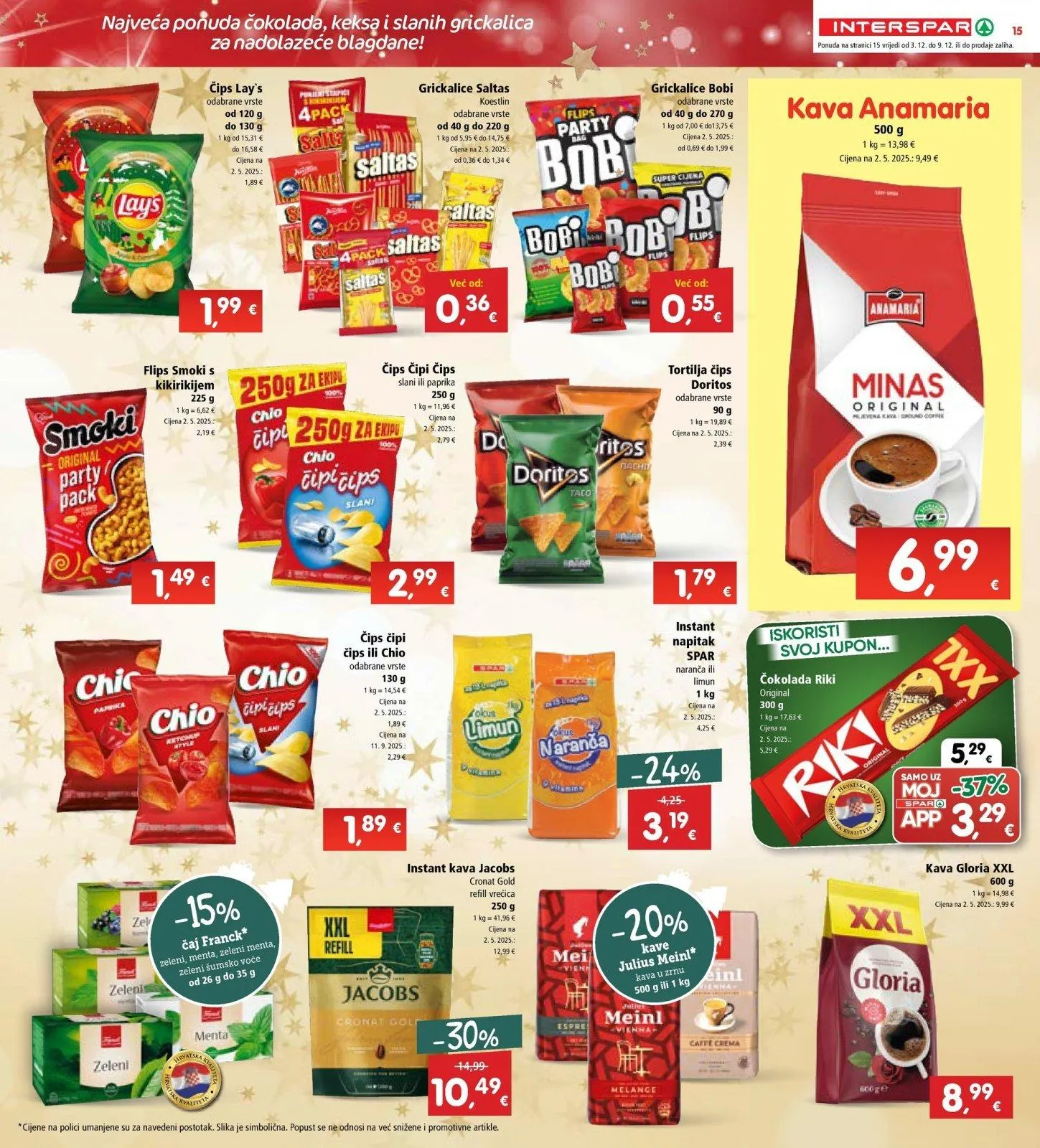 Katalog Interspar katalog do 09.12.2025 od 3. prosinca do 9. prosinca 2025. - Pregled Stranica 19