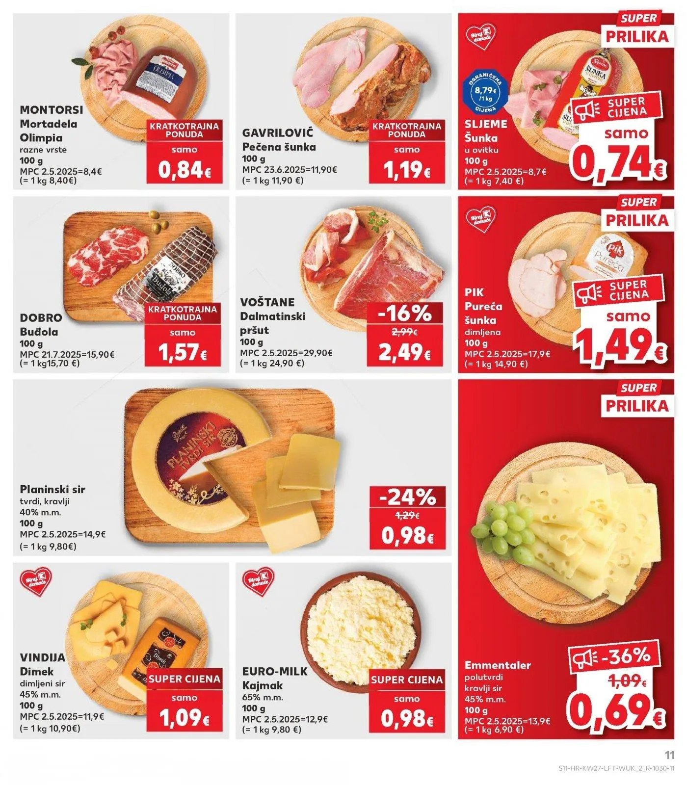Katalog Kaufland katalog do 07.07.2026 od 1. srpnja do 7. srpnja 2026. - Pregled Stranica 11