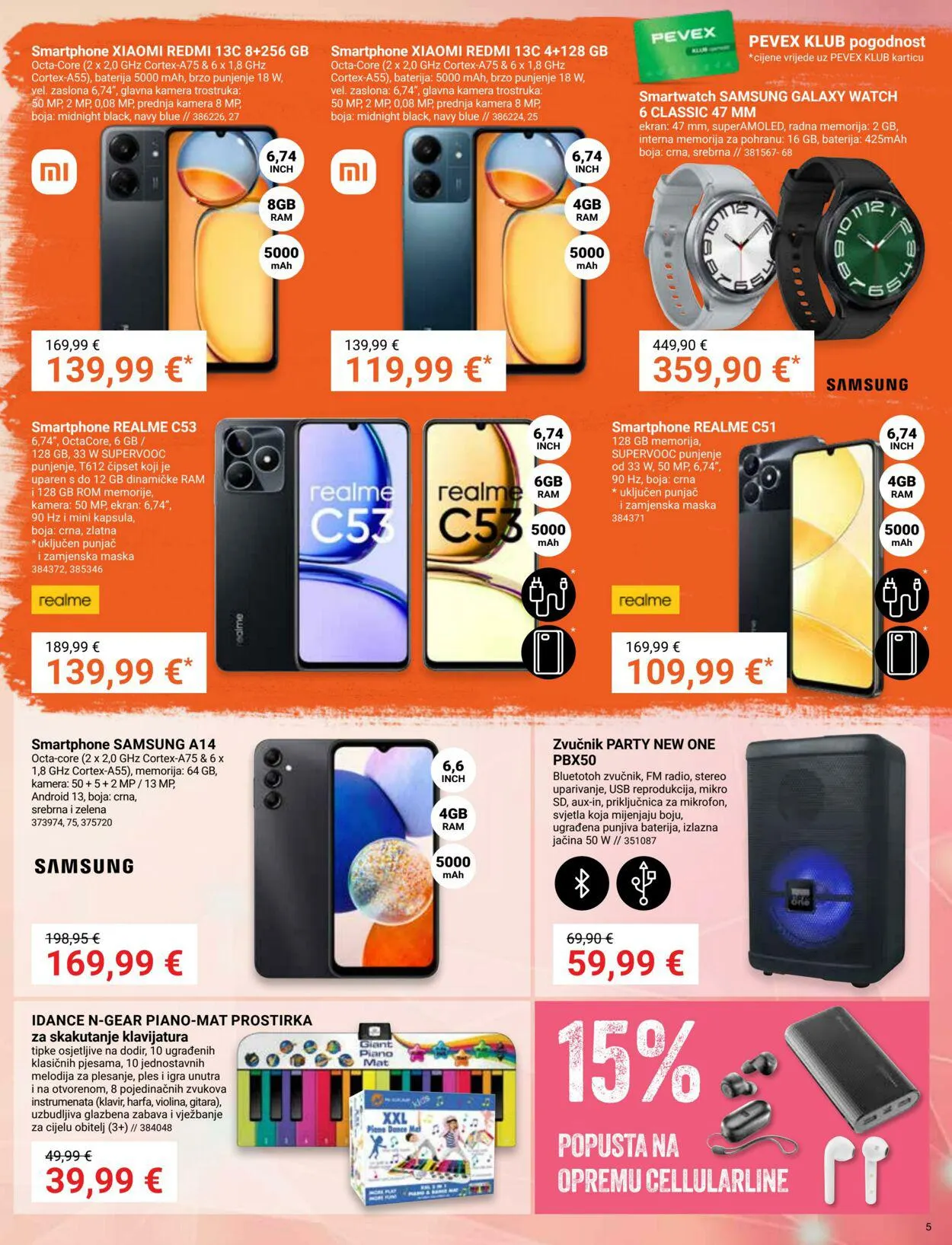 Katalog Pevex od 1. veljače do 26. veljače 2024. - Pregled Stranica 5