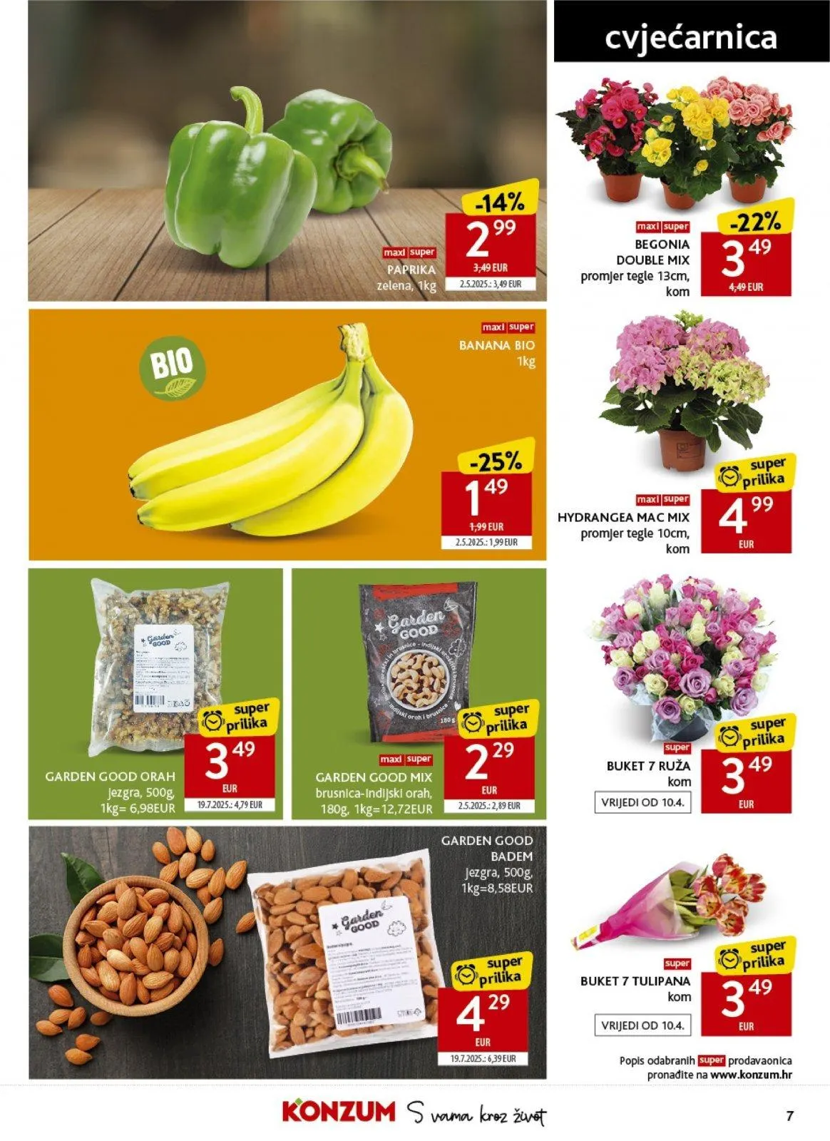 Katalog Konzum katalog do 14.04.2026 od 8. travnja do 14. travnja 2026. - Pregled Stranica 7