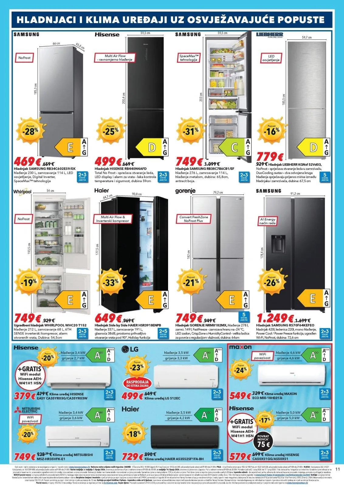 Katalog Harvey Norman katalog do 17.06.2026 od 9. lipnja do 17. lipnja 2026. - Pregled Stranica 11