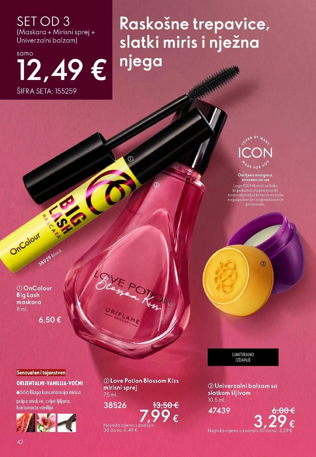 Katalog Oriflame katalog do 31.03.2026 od 12. ožujka do 31. ožujka 2026. - Pregled Stranica 42