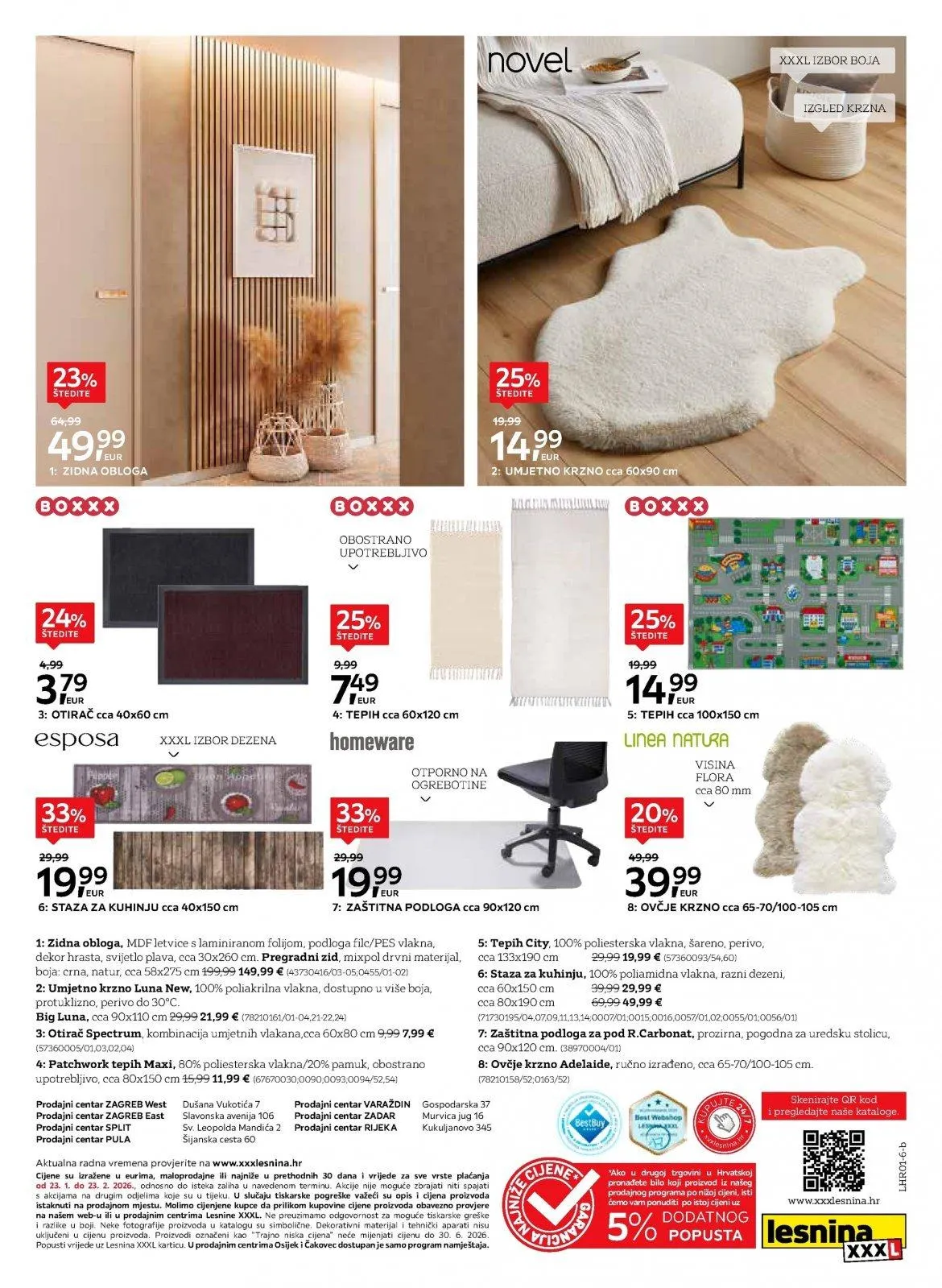 Katalog Lesnina katalog do 23.02.2026 od 24. siječnja do 23. veljače 2026. - Pregled Stranica 12