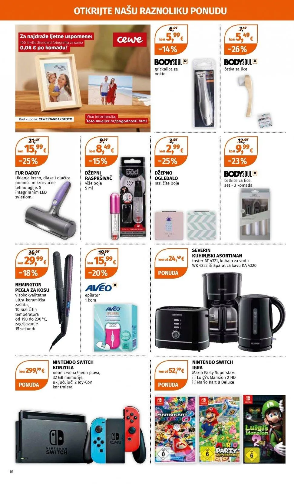 Katalog Müller katalog do 03.08.2024 od 27. srpnja do 3. kolovoza 2024. - Pregled Stranica 16