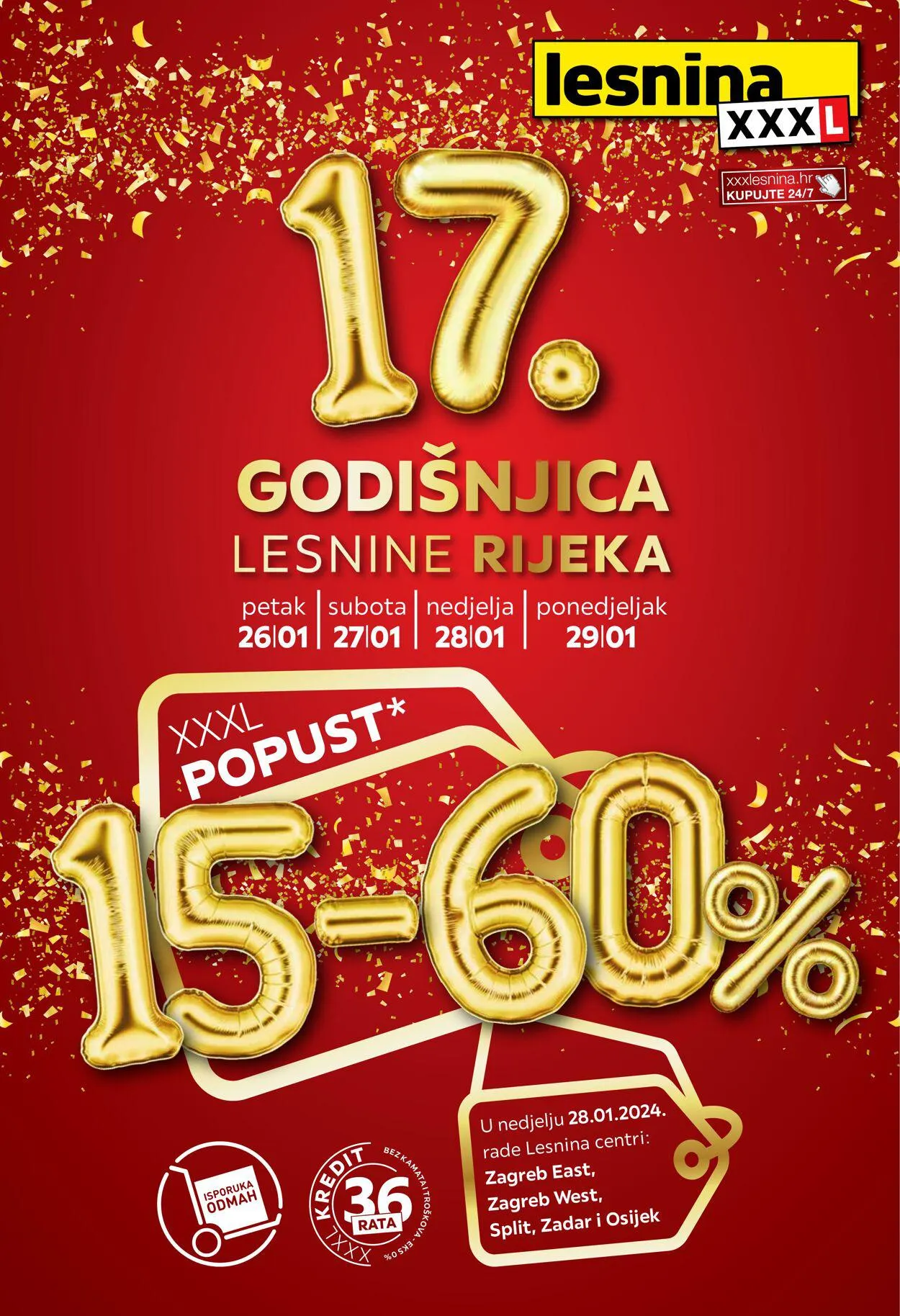 Katalog Lesnina od 26. siječnja do 29. siječnja 2024. - Pregled Stranica 