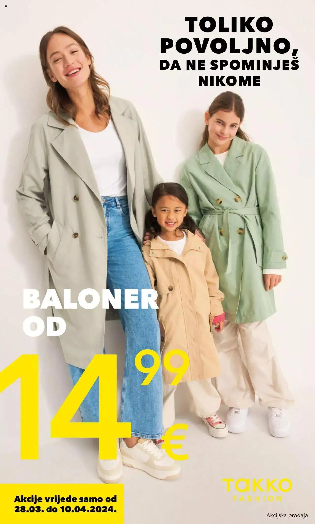 Katalog Katalog Takko od 28. ožujka do 10. travnja 2024. - Pregled Stranica 