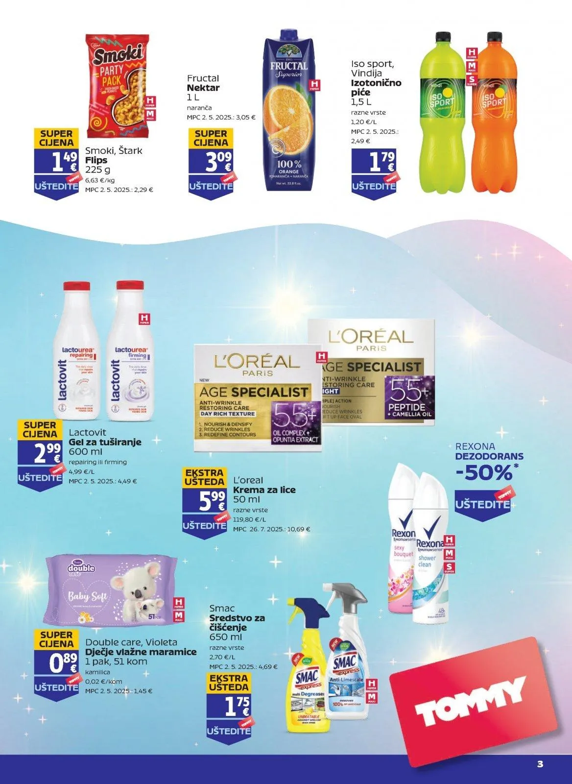 Katalog Tommy katalog do 22.04.2026 od 16. travnja do 22. travnja 2026. - Pregled Stranica 3