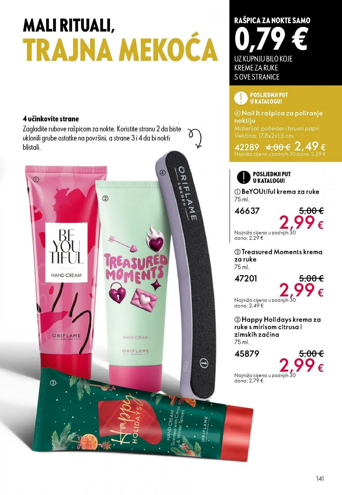 Katalog Oriflame katalog do 21.04.2026 od 2. travnja do 21. travnja 2026. - Pregled Stranica 141