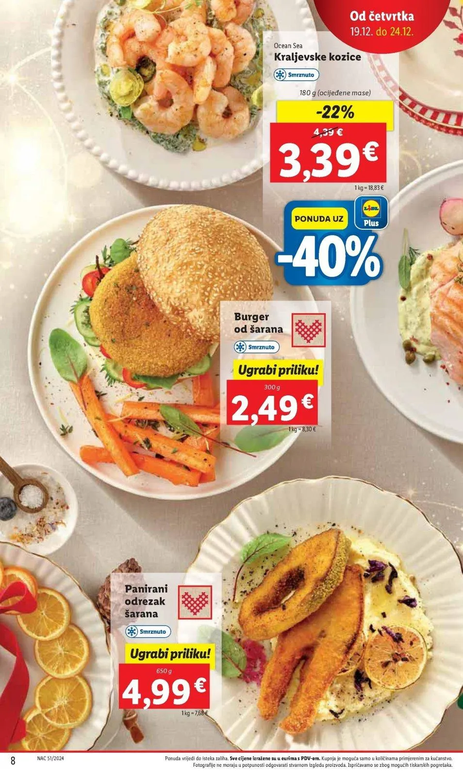 Katalog Lidl katalog do 24.12.2024 od 20. prosinca do 24. prosinca 2024. - Pregled Stranica 8