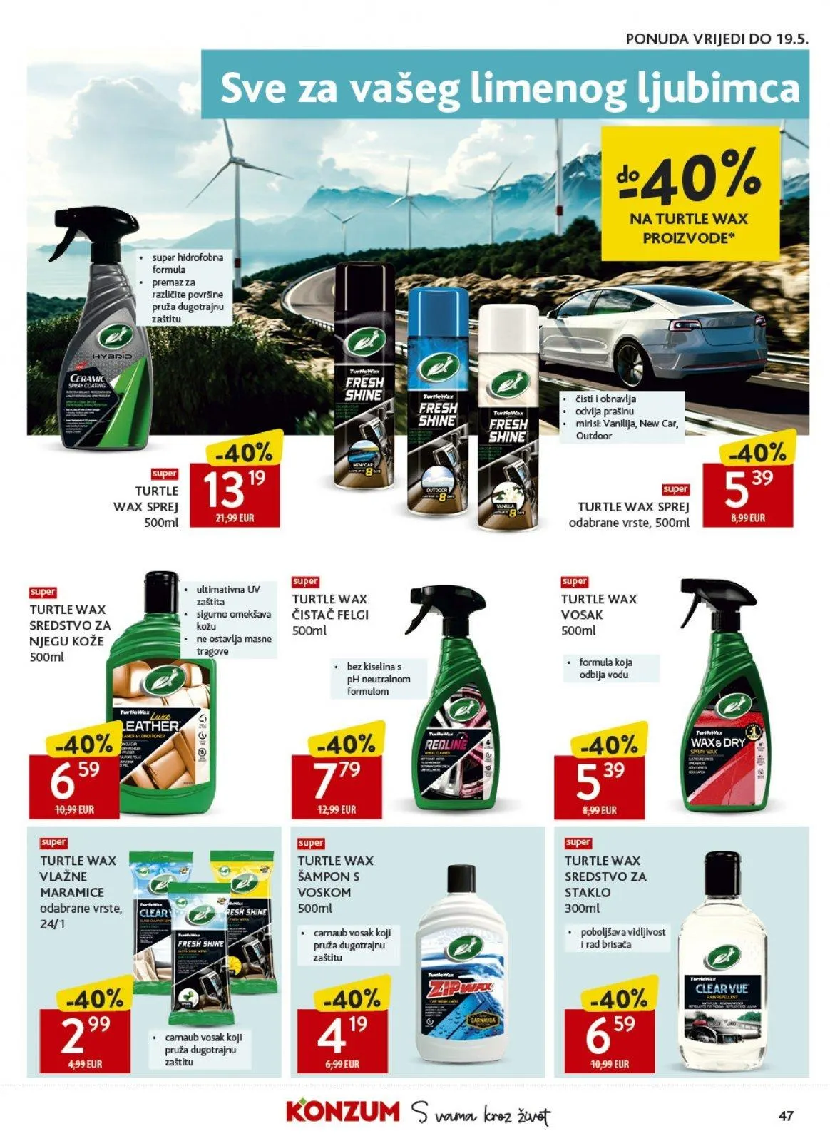 Katalog Konzum katalog do 12.05.2026 od 7. svibnja do 12. svibnja 2026. - Pregled Stranica 47