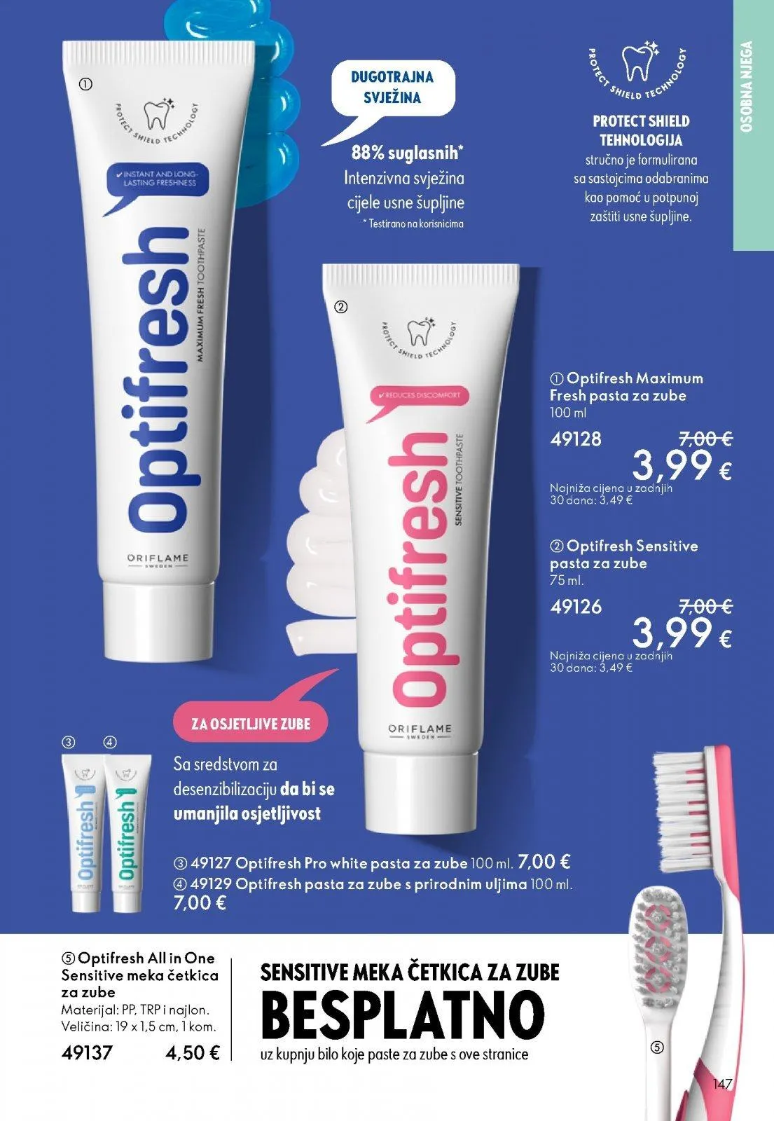 Katalog Oriflame katalog do 10.03.2026 od 21. veljače do 10. ožujka 2026. - Pregled Stranica 147