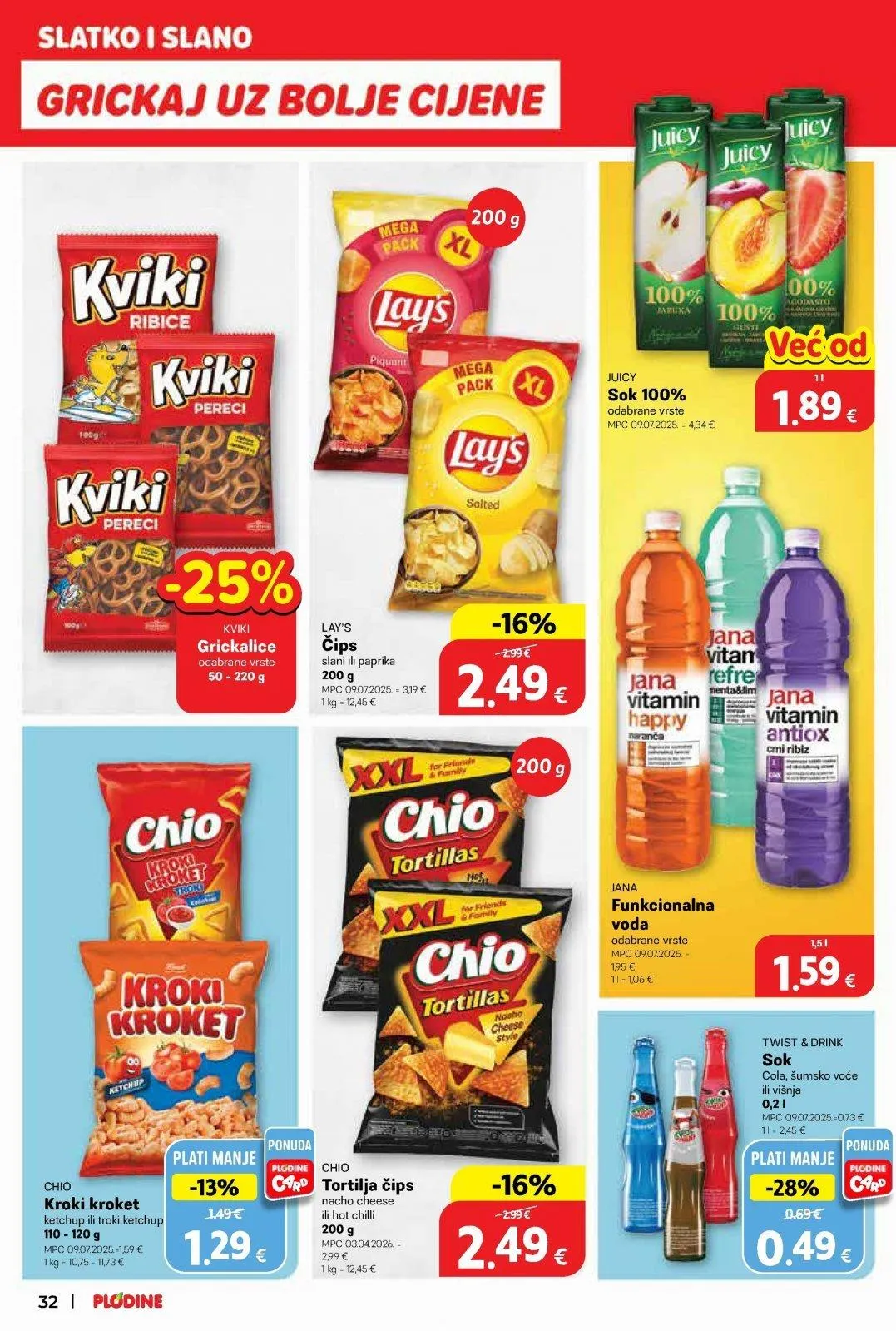 Katalog Plodine katalog do 21.04.2026 od 15. travnja do 21. travnja 2026. - Pregled Stranica 32