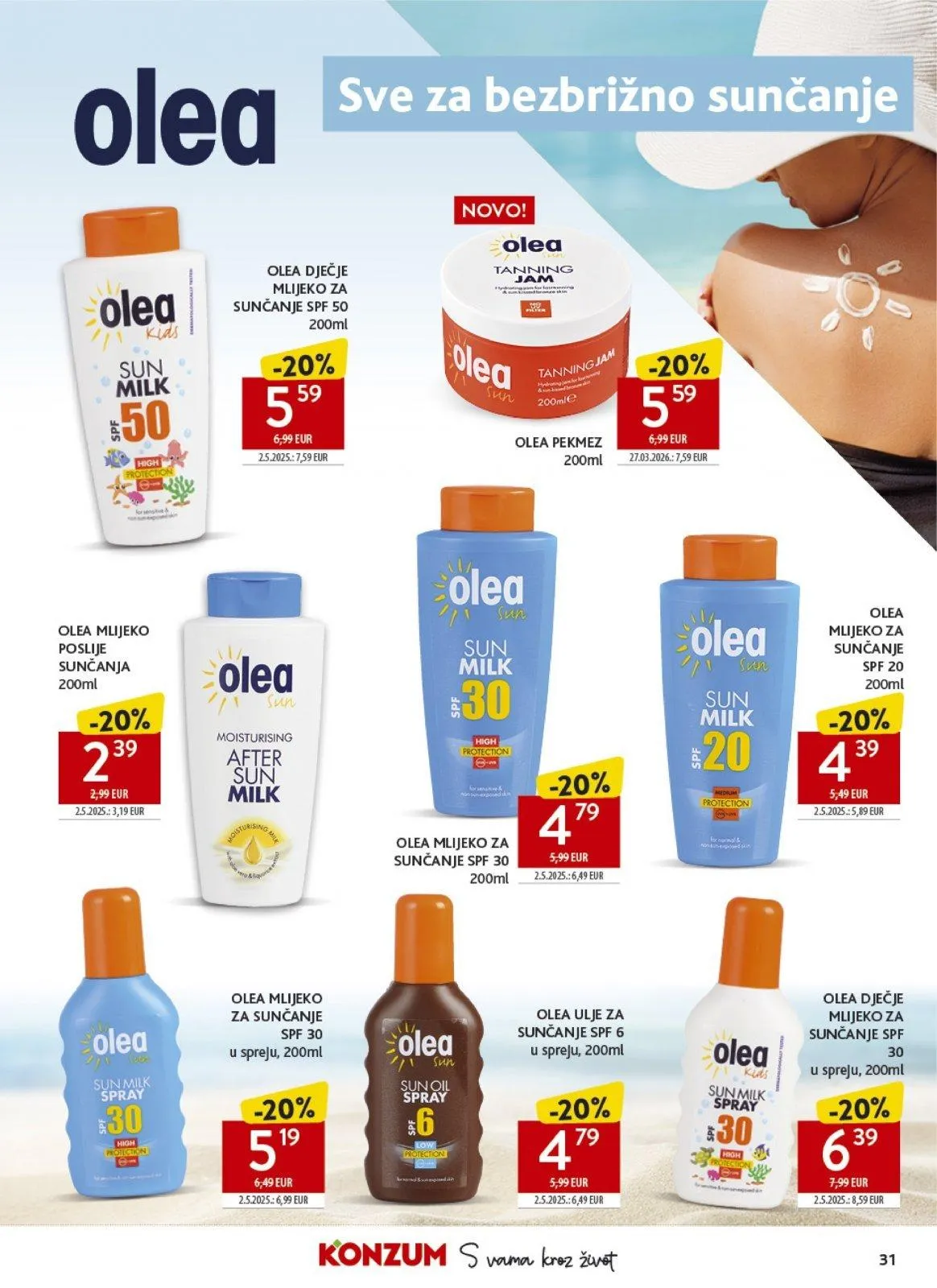 Katalog Konzum katalog do 05.05.2026 od 29. travnja do 5. svibnja 2026. - Pregled Stranica 31