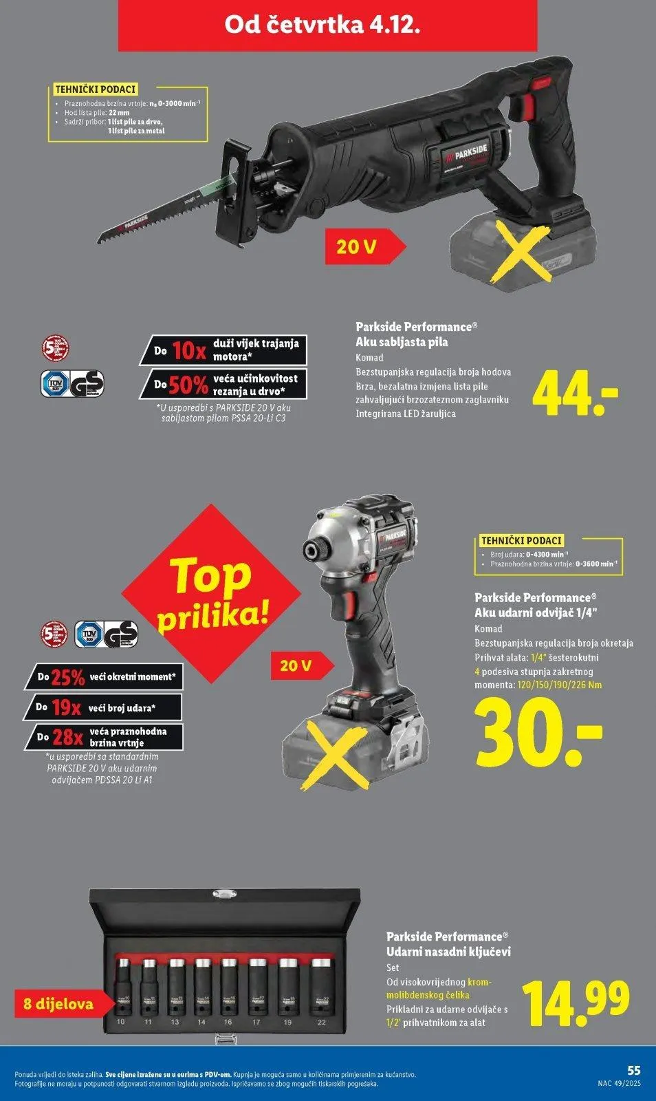 Katalog Lidl katalog do 07.12.2025 od 3. prosinca do 7. prosinca 2025. - Pregled Stranica 55
