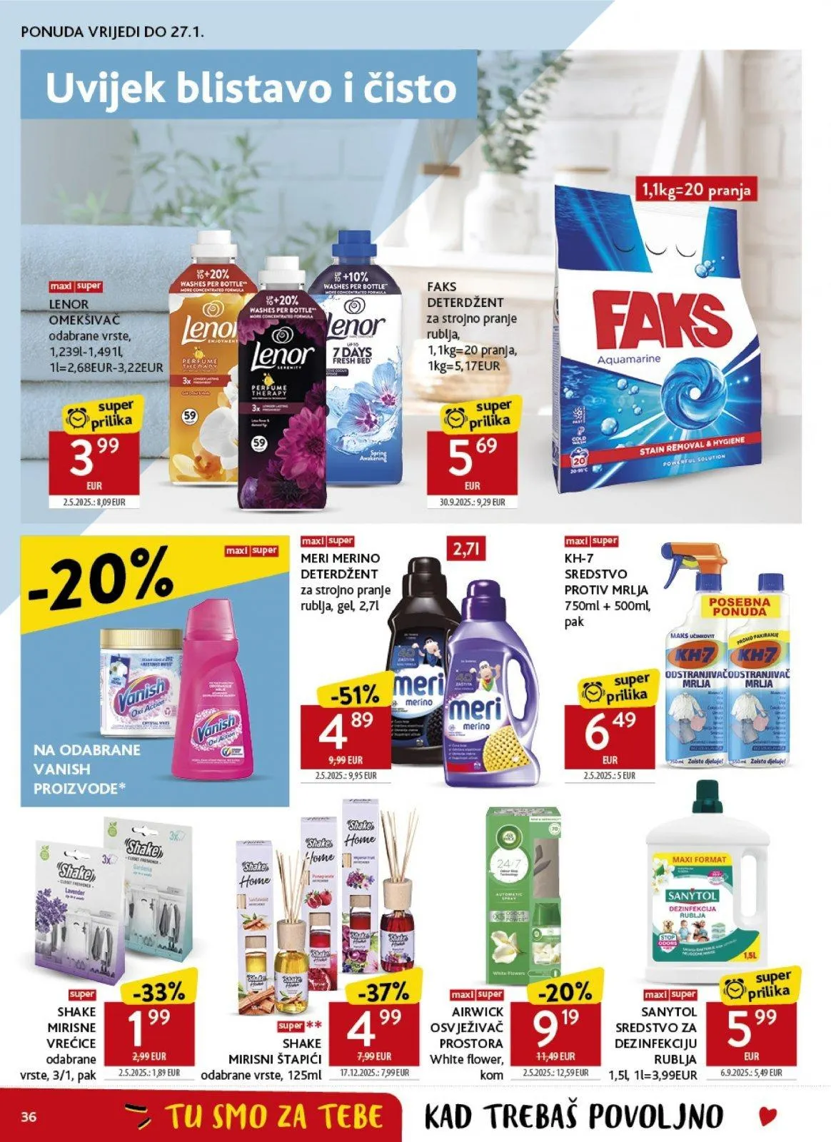 Katalog Konzum katalog do 20.01.2026 od 15. siječnja do 20. siječnja 2026. - Pregled Stranica 36