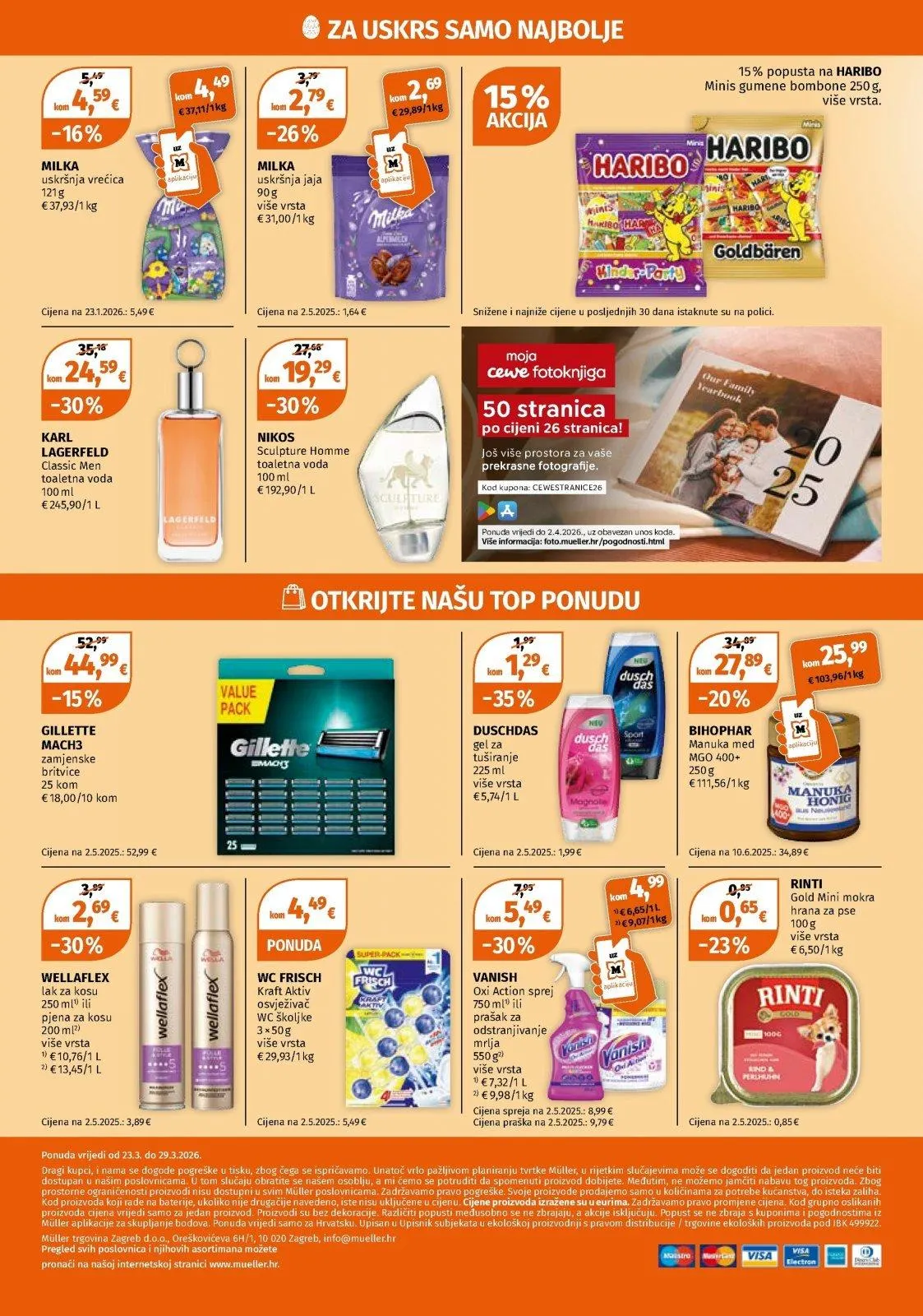 Katalog Müller katalog do 29.03.2026 od 23. ožujka do 29. ožujka 2026. - Pregled Stranica 24
