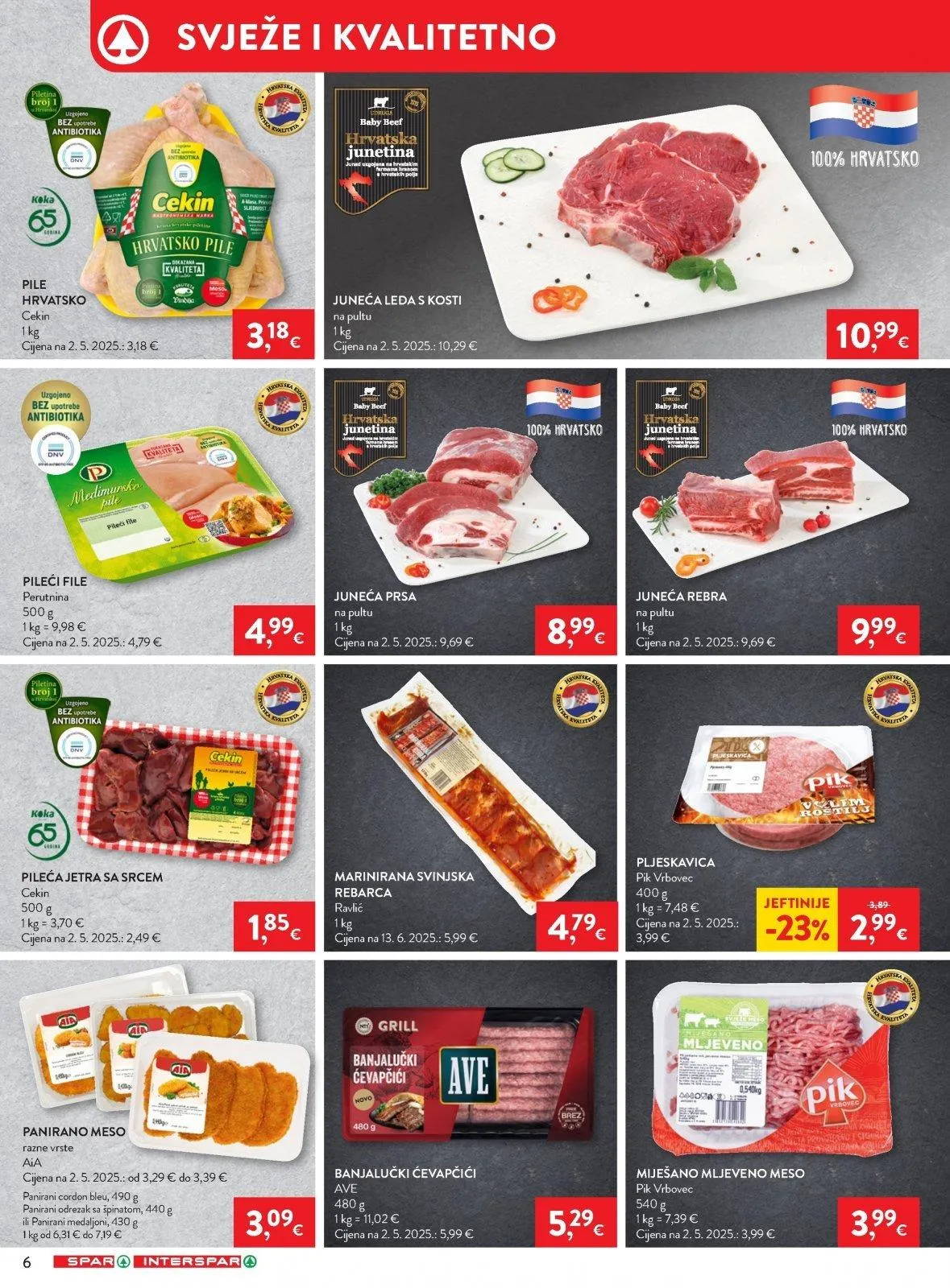 Katalog Interspar katalog do 14.04.2026 od 8. travnja do 14. travnja 2026. - Pregled Stranica 6