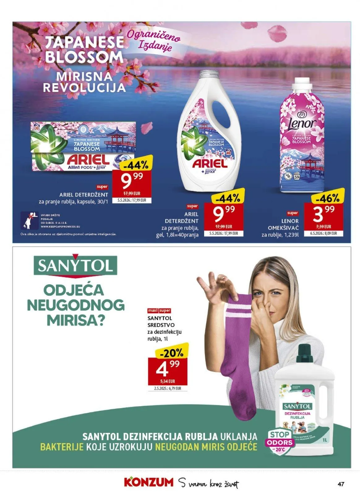 Katalog Konzum katalog do 26.05.2026 od 20. svibnja do 26. svibnja 2026. - Pregled Stranica 47