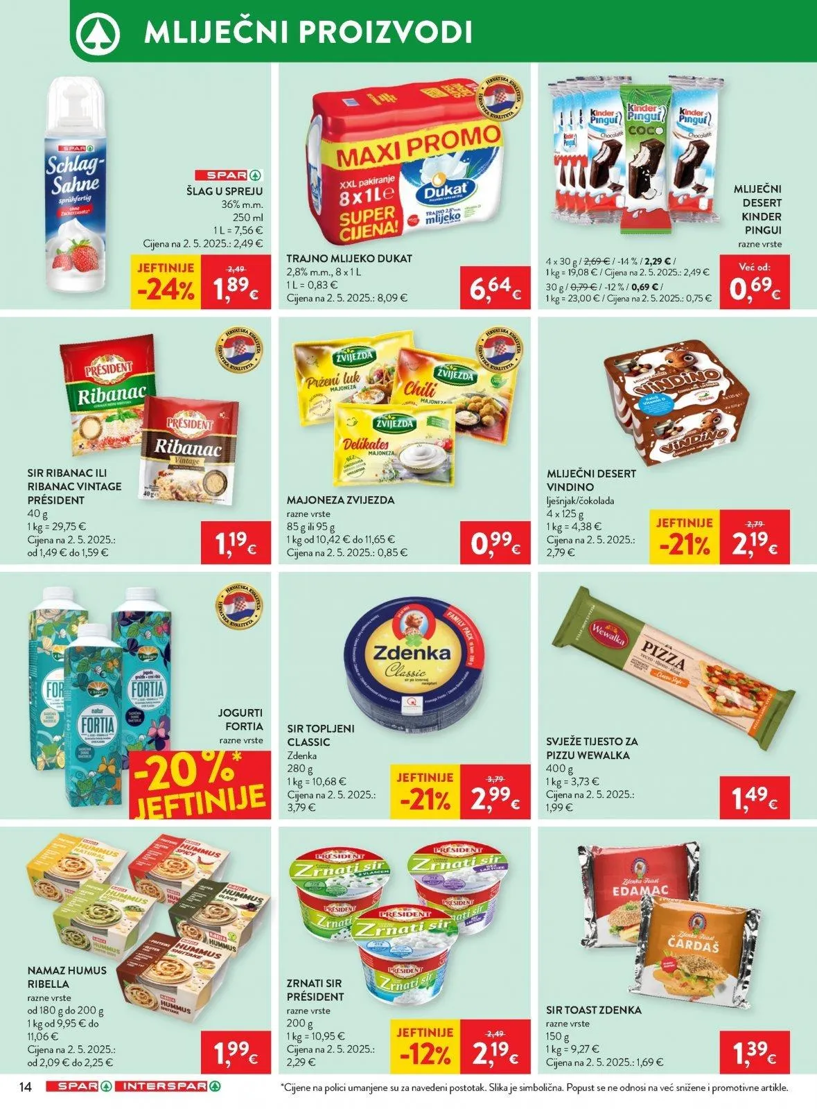 Katalog Interspar katalog do 14.04.2026 od 8. travnja do 14. travnja 2026. - Pregled Stranica 16