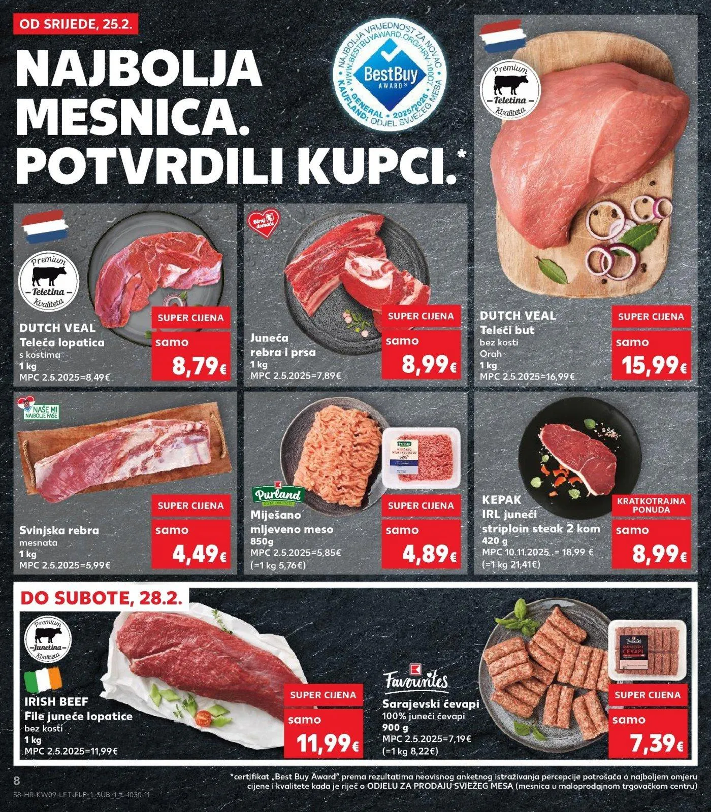 Katalog Kaufland katalog do 03.03.2026 od 25. veljače do 3. ožujka 2026. - Pregled Stranica 8
