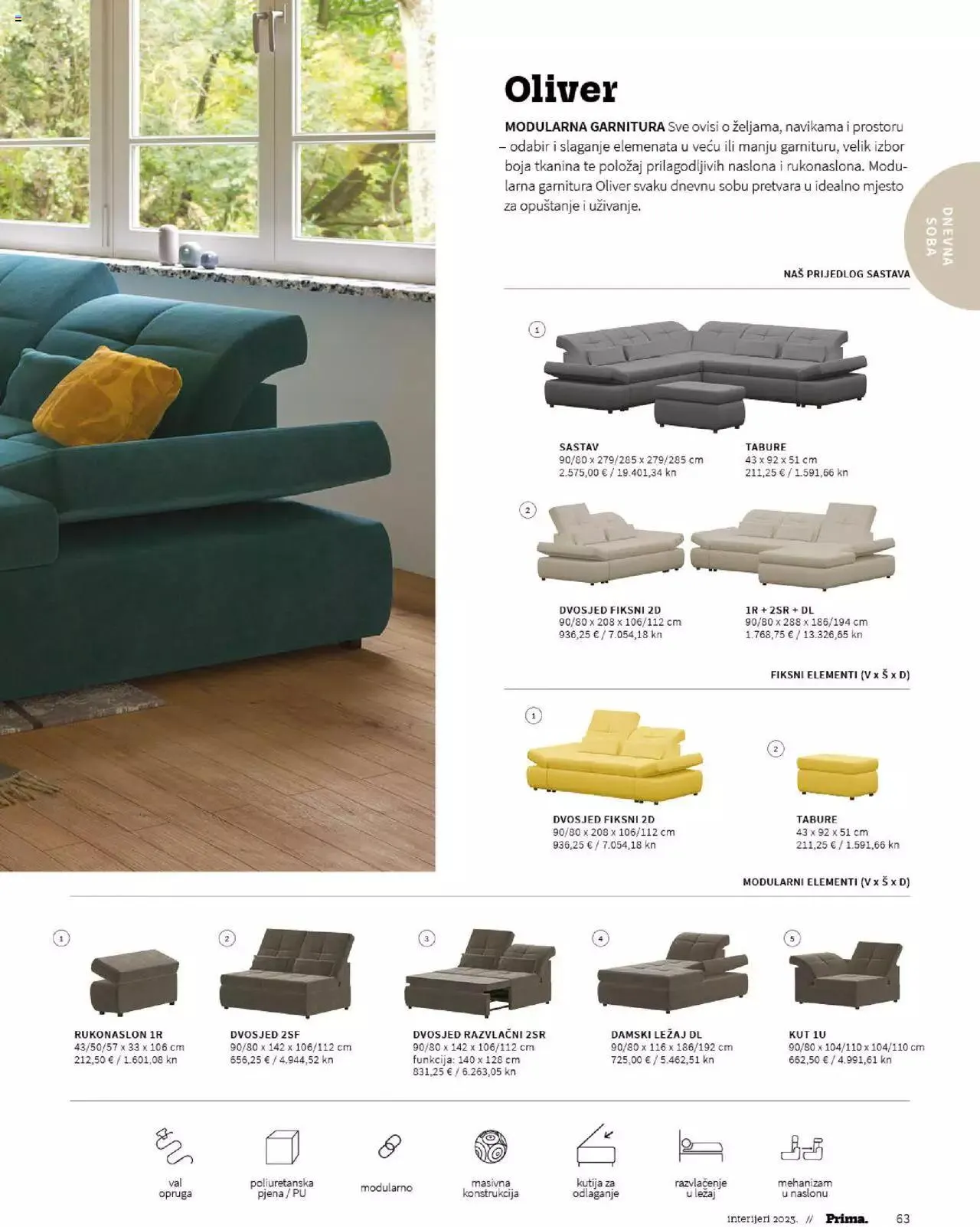 Katalog Katalog interijeri 2023 Prima od 20. veljače do 31. prosinca 2023. - Pregled Stranica 65