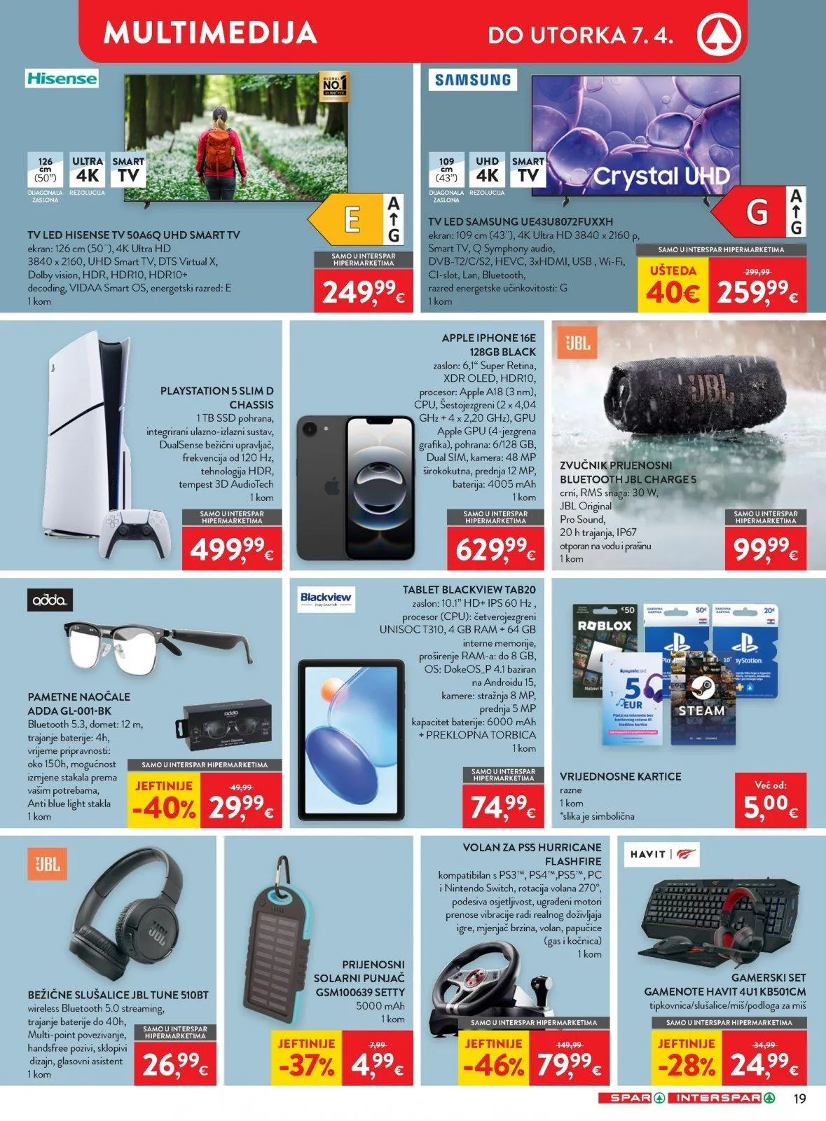 Katalog Interspar katalog do 31.03.2026 od 26. ožujka do 31. ožujka 2026. - Pregled Stranica 27