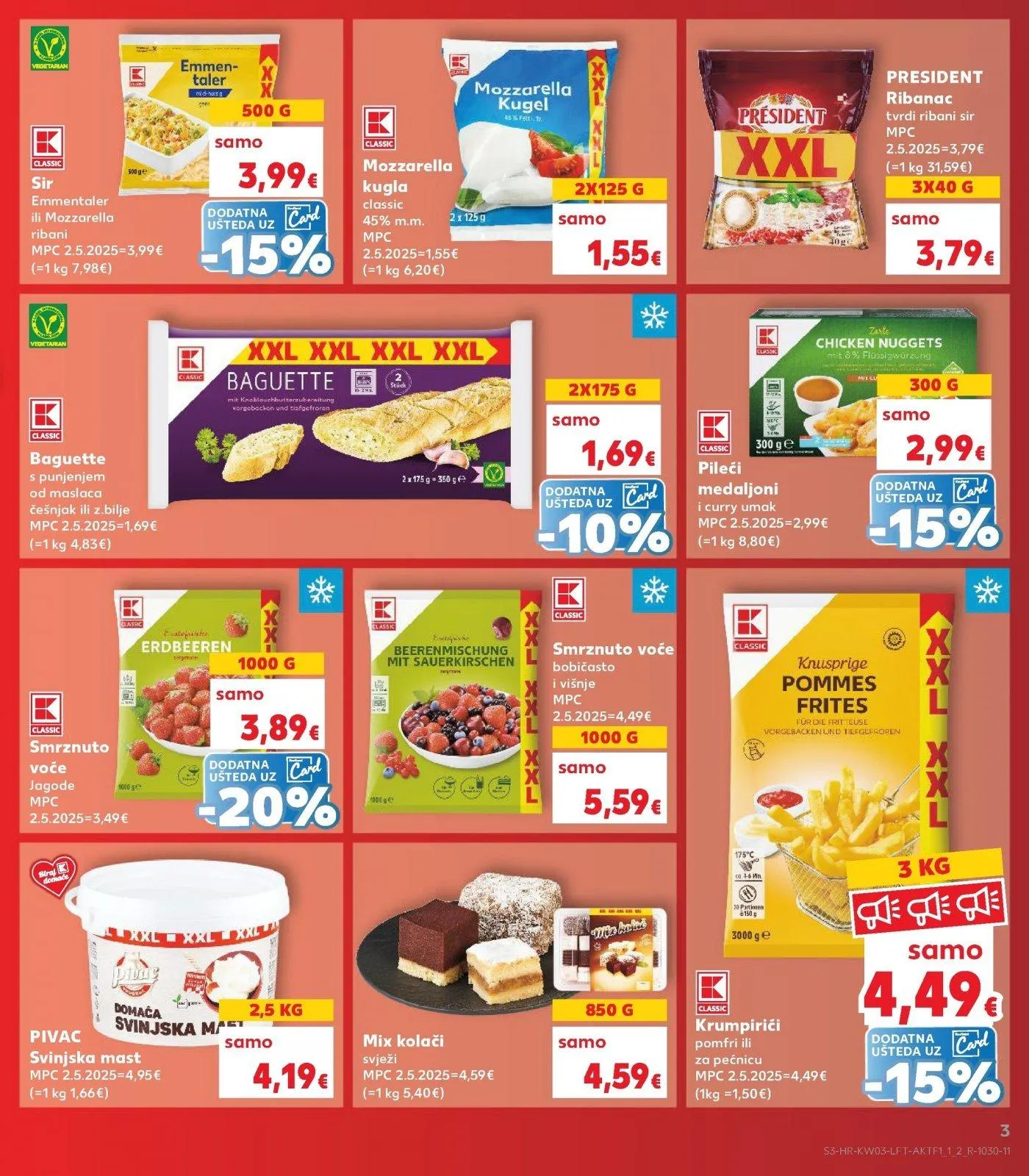 Katalog Kaufland katalog do 20.01.2026 od 14. siječnja do 20. siječnja 2026. - Pregled Stranica 3