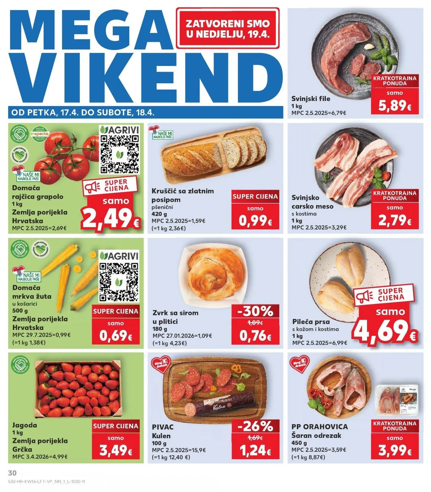 Katalog Kaufland katalog do 21.04.2026 od 15. travnja do 21. travnja 2026. - Pregled Stranica 30