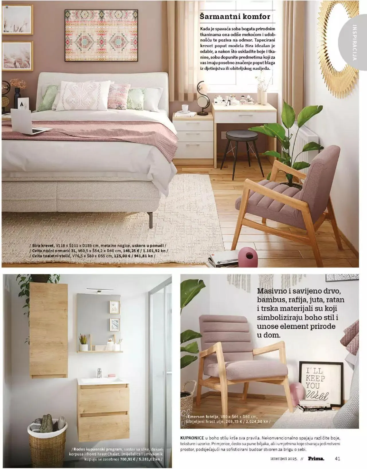 Katalog Katalog interijeri 2023 Prima od 20. veljače do 31. prosinca 2023. - Pregled Stranica 43