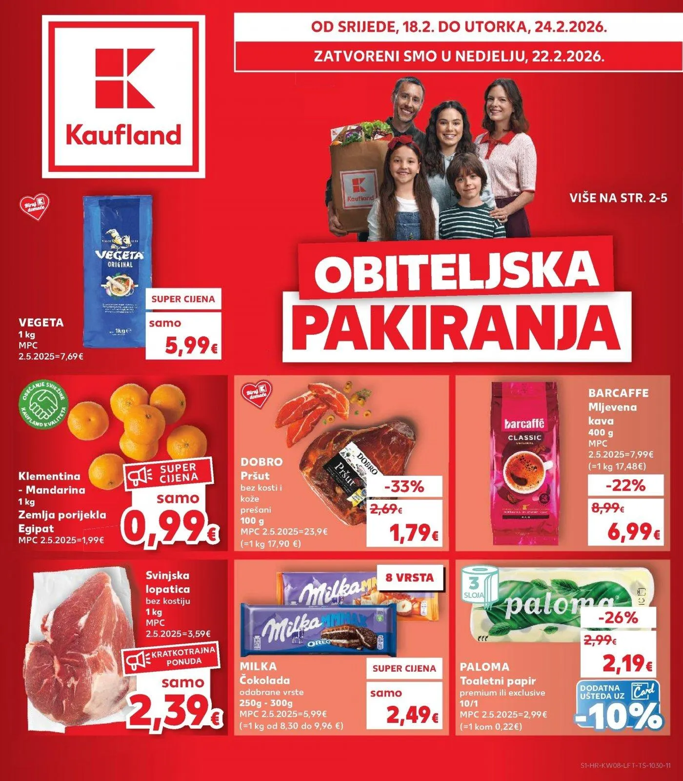 Katalog Kaufland katalog do 24.02.2026 od 19. veljače do 24. veljače 2026. - Pregled Stranica 1