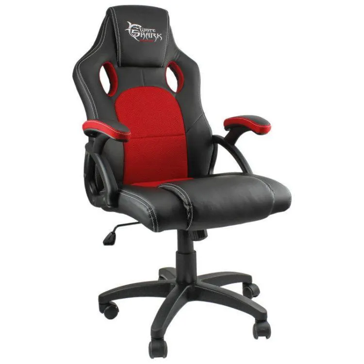 WHITE SHARK stolica gaming KINGS THRONE CRNO/CRVENA