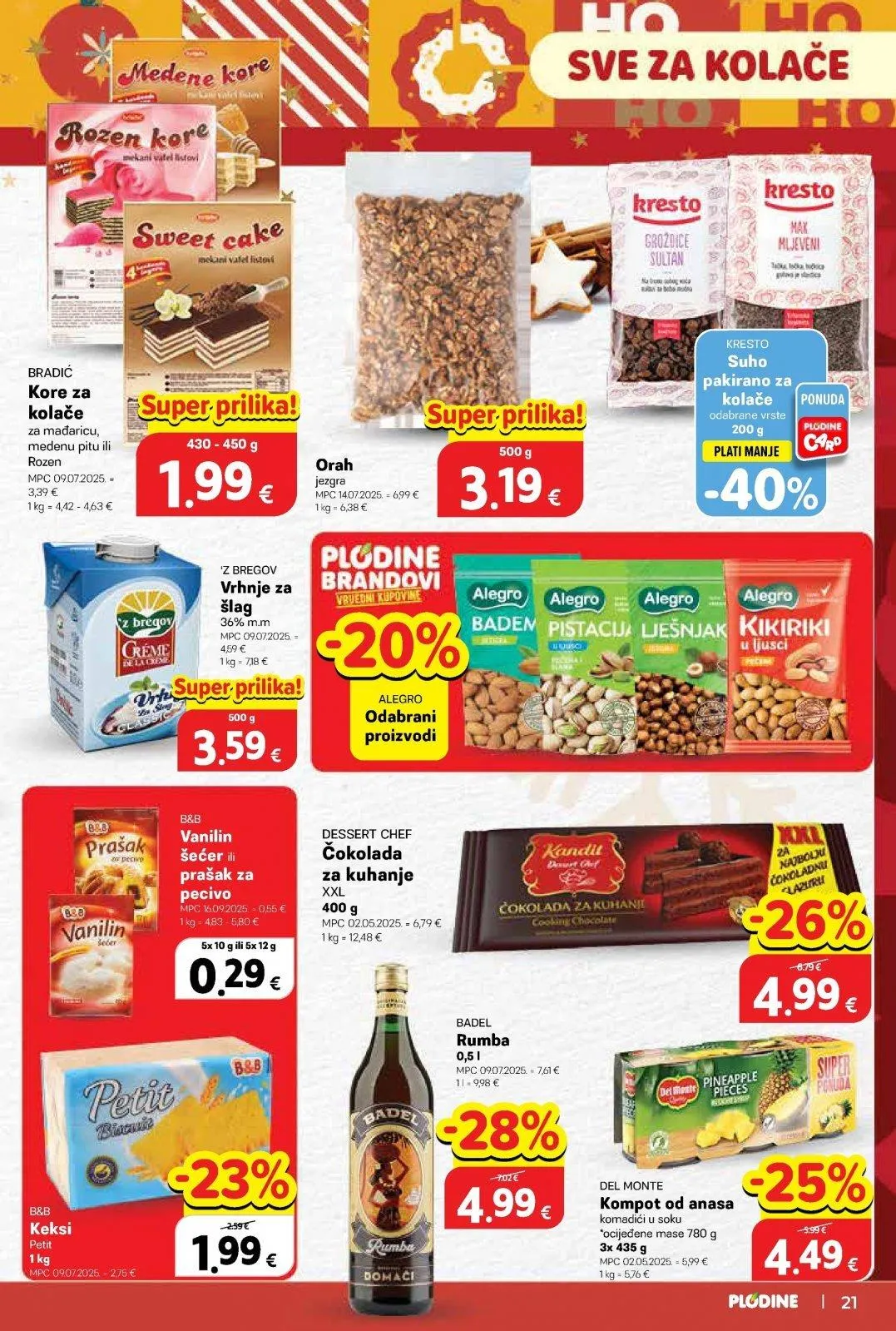 Katalog Plodine katalog do 24.12.2025 od 17. prosinca do 24. prosinca 2025. - Pregled Stranica 21