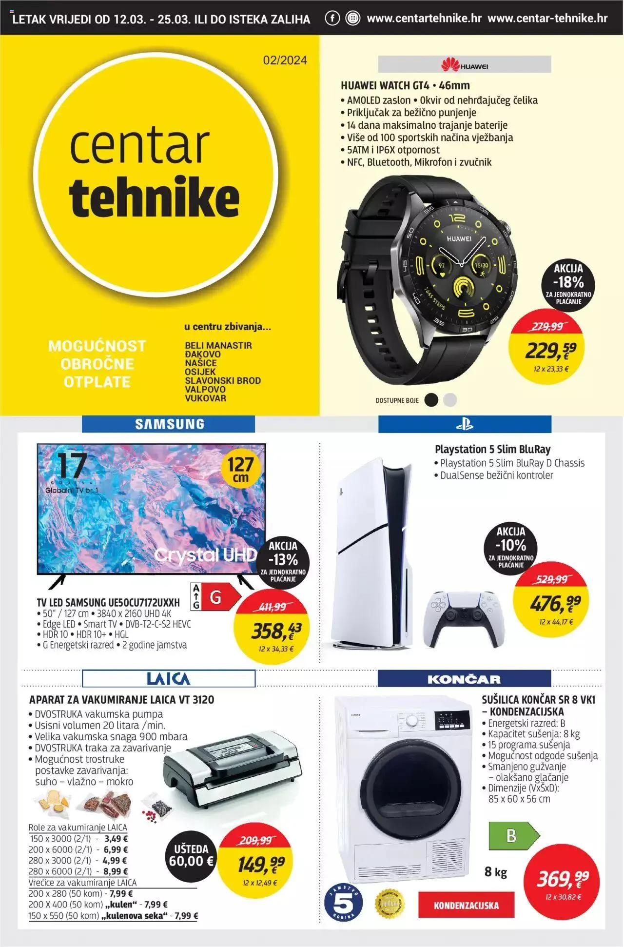 Katalog Katalog Centar Tehnike od 12. ožujka do 25. ožujka 2024. - Pregled Stranica 