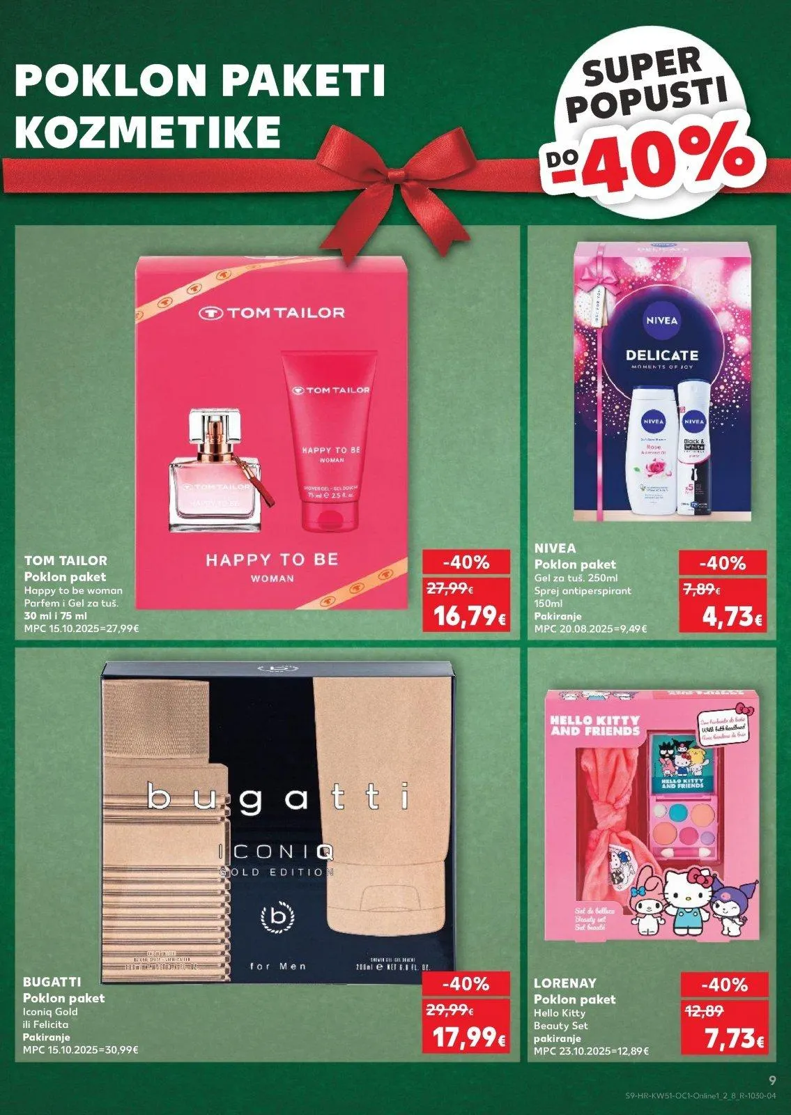 Katalog Kaufland katalog do 26.12.2025 od 17. prosinca do 26. prosinca 2025. - Pregled Stranica 9