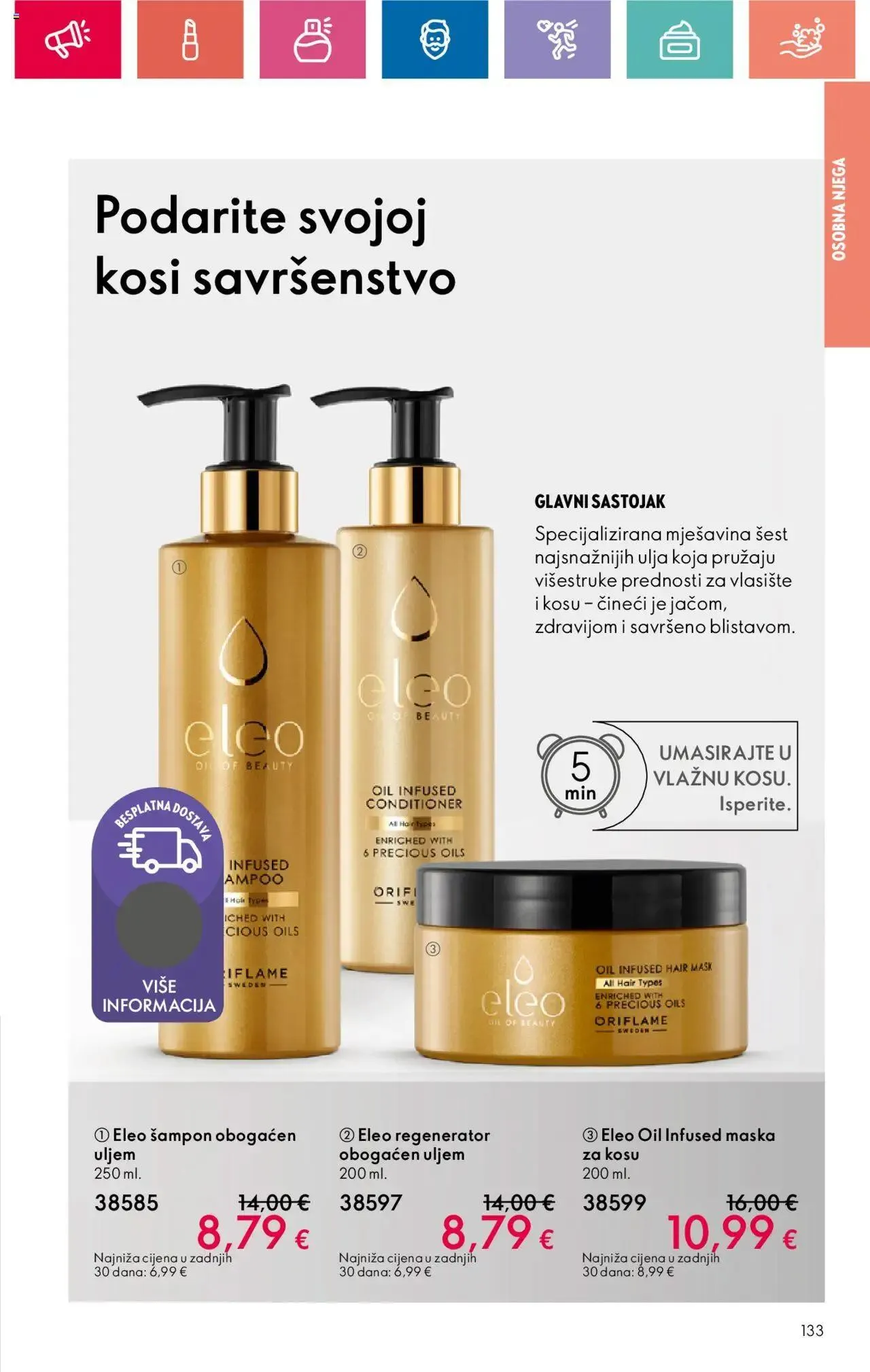 Katalog Katalog 11/2024 Oriflame od 1. kolovoza do 21. kolovoza 2024. - Pregled Stranica 133
