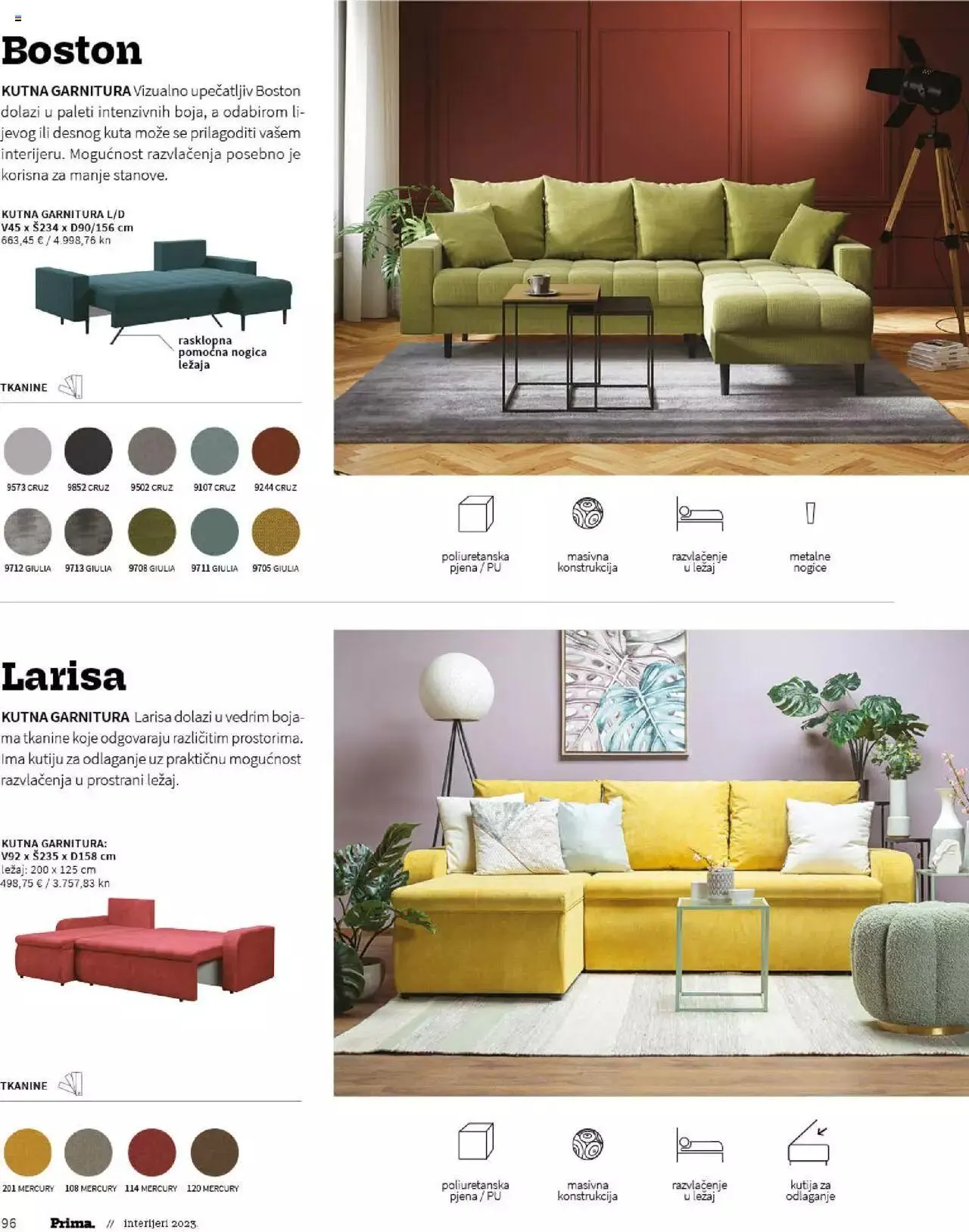 Katalog Katalog interijeri 2023 Prima od 20. veljače do 31. prosinca 2023. - Pregled Stranica 98