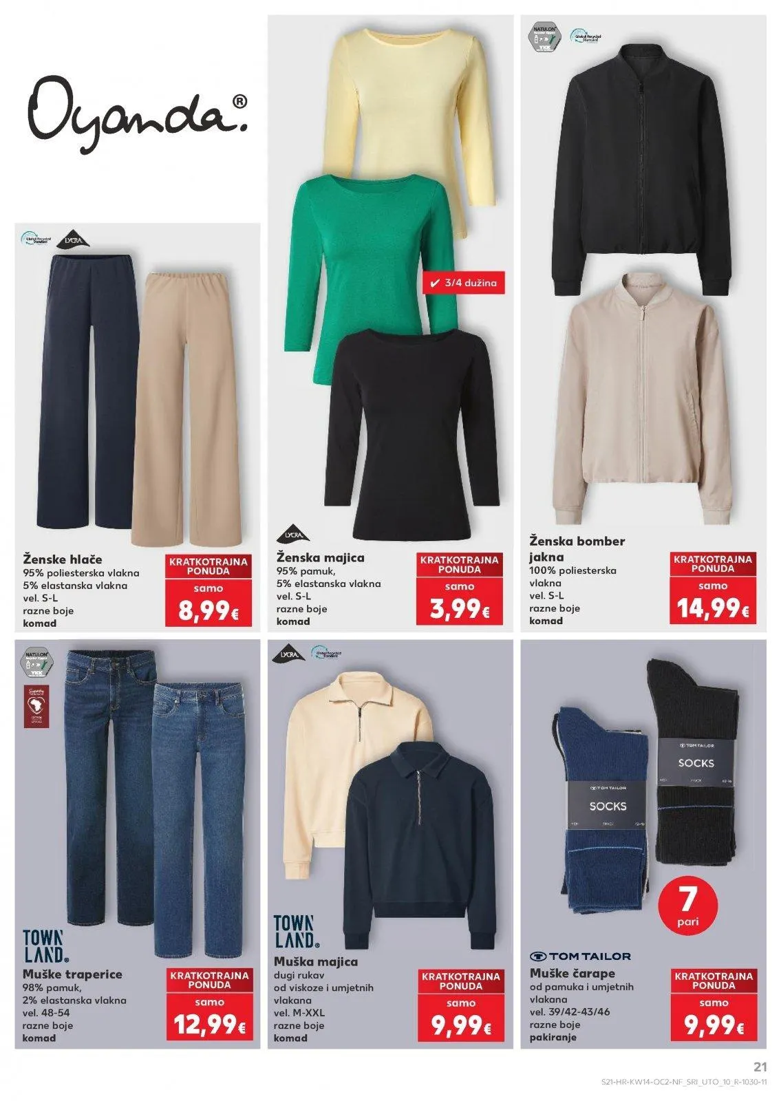 Katalog Kaufland katalog do 07.04.2026 od 1. travnja do 7. travnja 2026. - Pregled Stranica 21