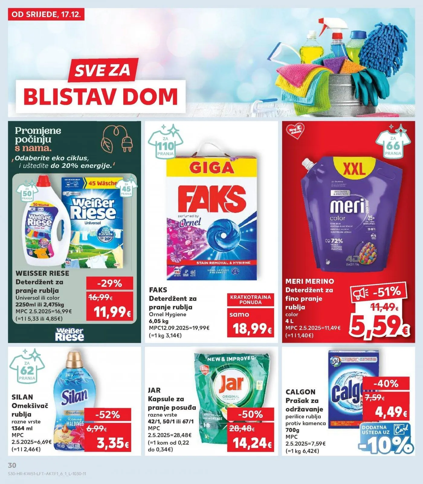 Katalog Kaufland katalog do 26.12.2025 od 17. prosinca do 26. prosinca 2025. - Pregled Stranica 30