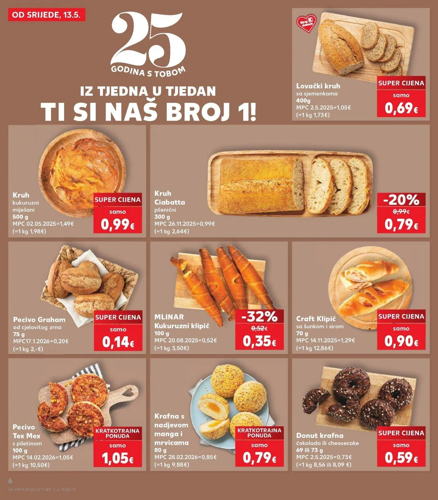 Katalog Kaufland katalog do 19.05.2026 od 13. svibnja do 19. svibnja 2026. - Pregled Stranica 6