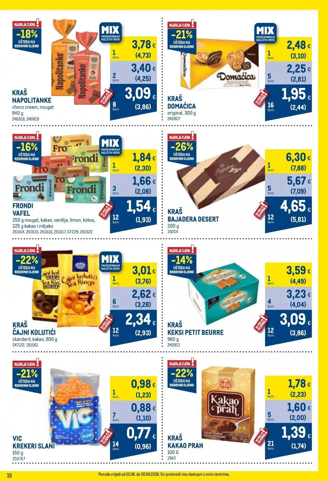Katalog Metro katalog do 01.07.2026 od 9. lipnja do 1. srpnja 2026. - Pregled Stranica 15