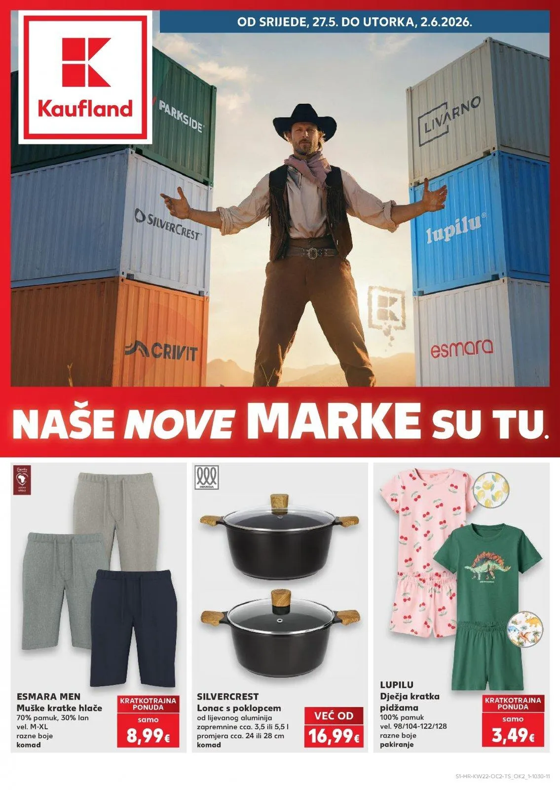 Katalog Kaufland katalog do 02.06.2026 od 27. svibnja do 2. lipnja 2026. - Pregled Stranica 1