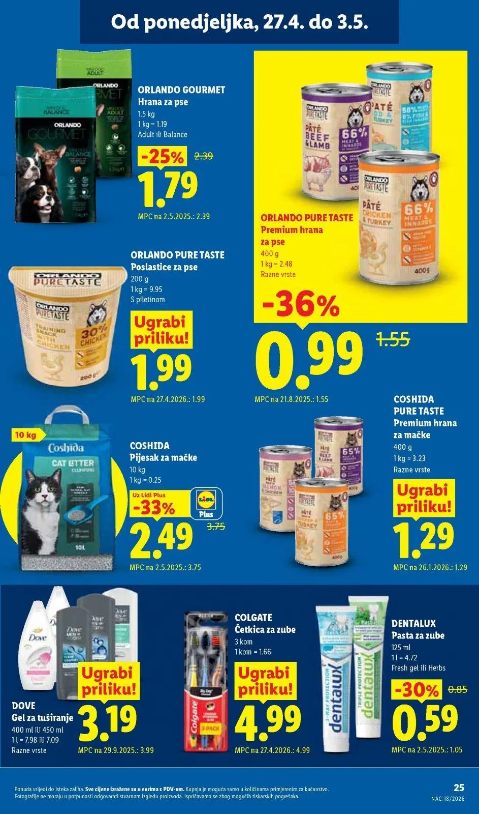 Katalog Lidl katalog do 03.05.2026 od 23. travnja do 3. svibnja 2026. - Pregled Stranica 25