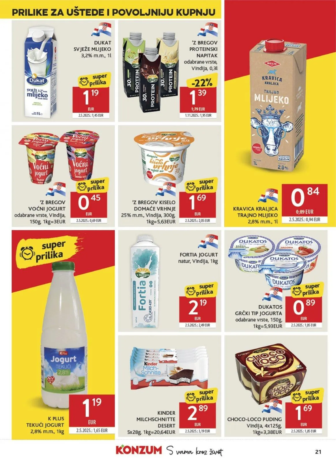 Katalog Konzum katalog do 17.02.2026 od 12. veljače do 17. veljače 2026. - Pregled Stranica 21