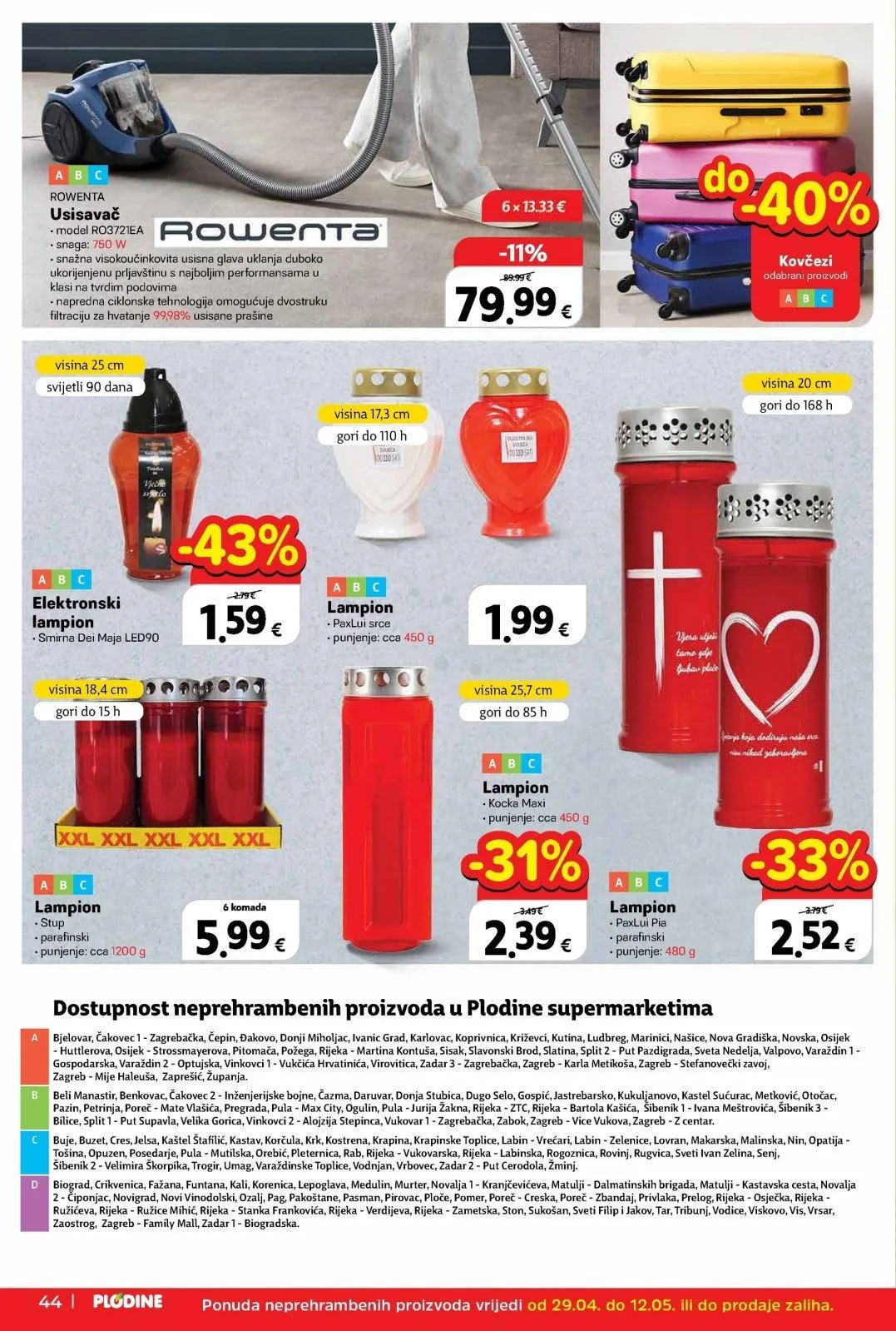 Katalog Plodine katalog do 05.05.2026 od 29. travnja do 5. svibnja 2026. - Pregled Stranica 44